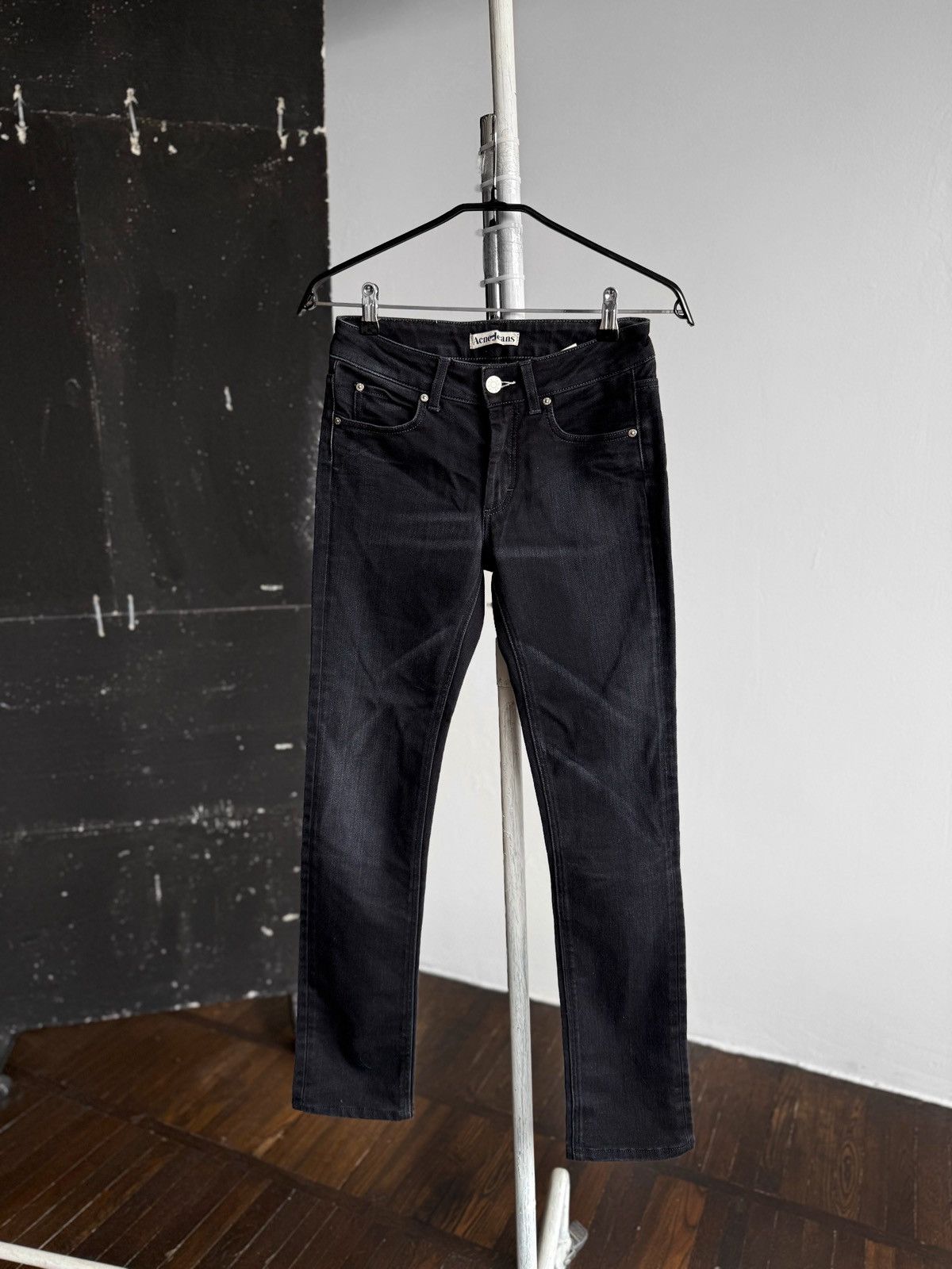 Acne Studios Acne Jeans Hex Triumph Womens Black Denim Premium Size 27" / US 4 / IT 40 - 1 Thumbnail