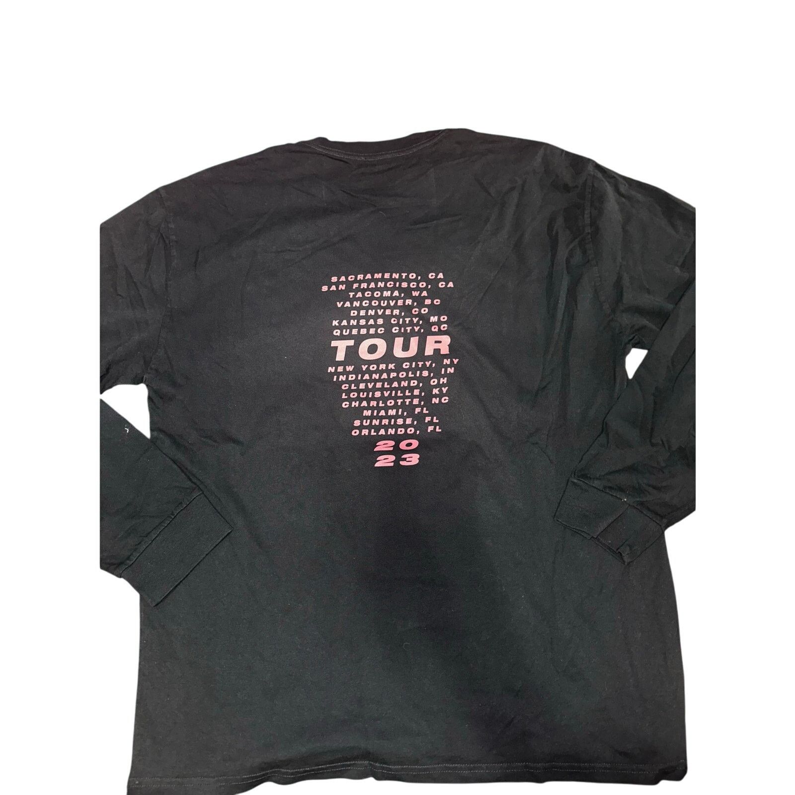 Pink Pink Trustfall Tour 2023 T-Shirt Long Sleeve Motorcycle Size US XL / EU 56 / 4 - 2 Thumbnail