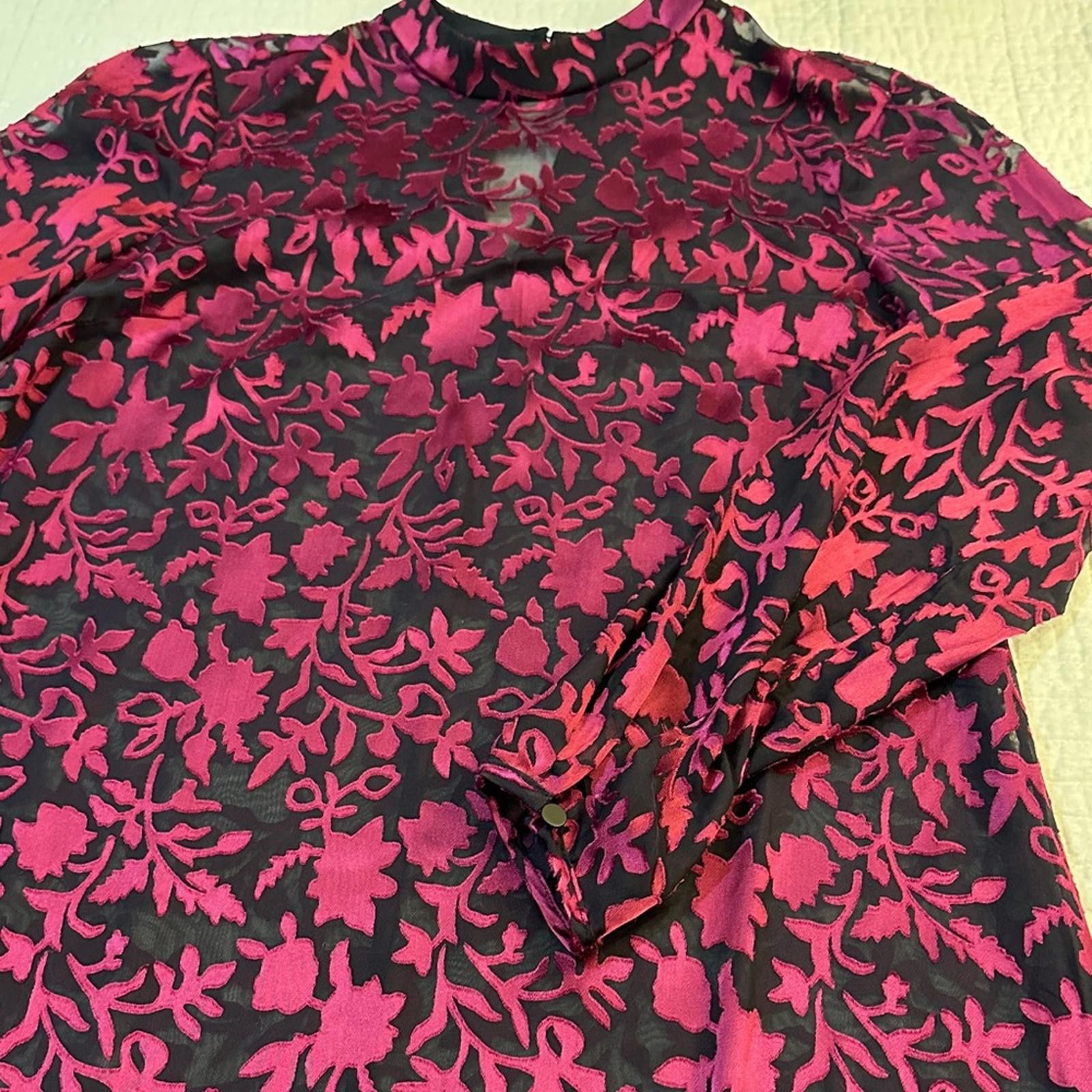 Club Monaco Club Monaco Swing Dress Overlay A Line Dress NWOT $258 Size XS / US 0-2 / IT 36-38 - 4 Thumbnail