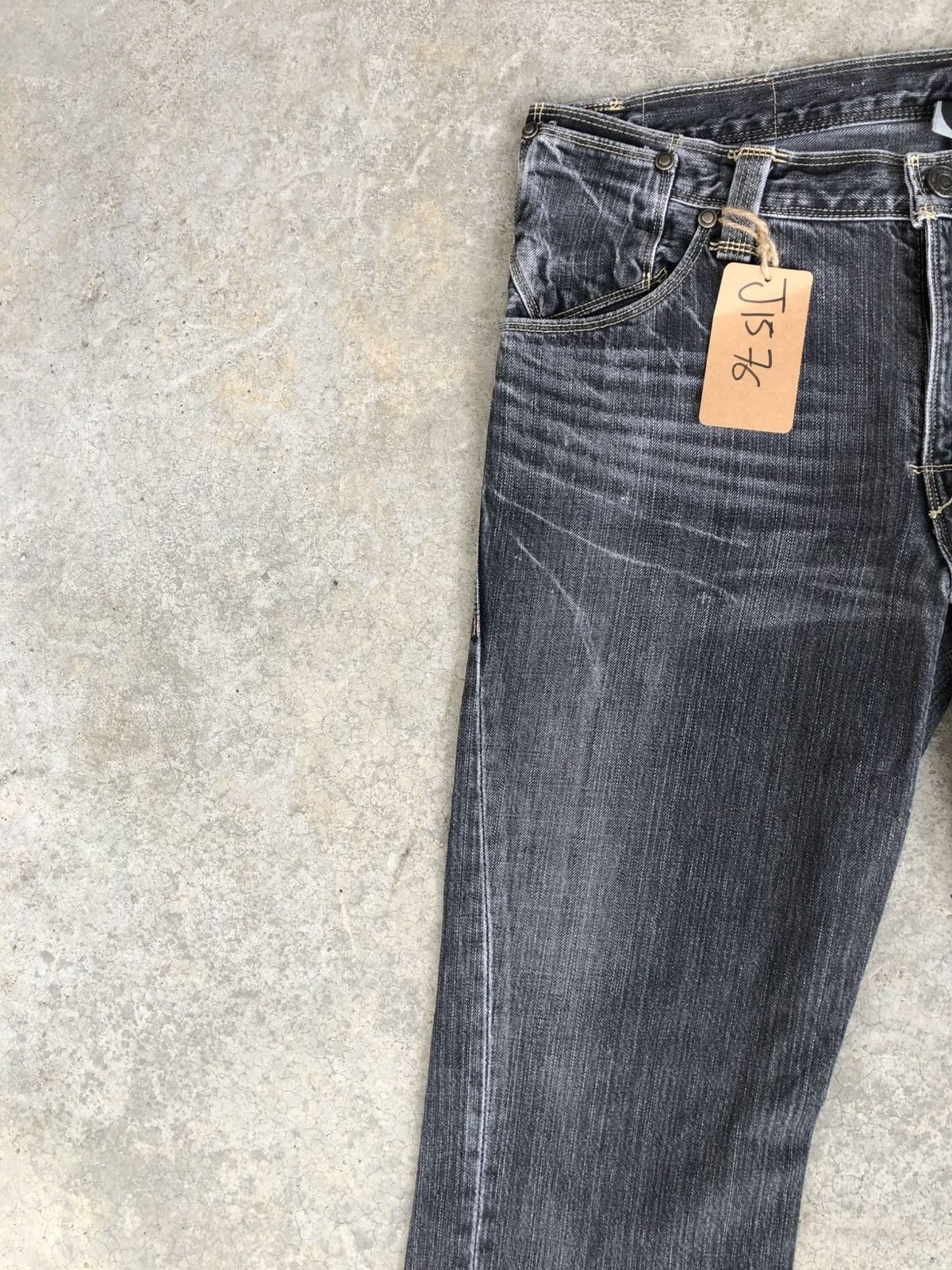 If Six Was Nine Y2k Levi’s Engineered Flared Jeans Distressed Bootcut Size US 34 / EU 50 - 4 Thumbnail
