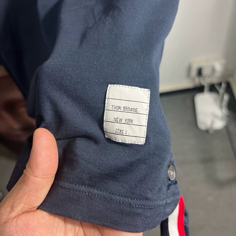 Thom Browne Thom Browne Pocket striped short sleeves Size US S / EU 44-46 / 1 - 4 Thumbnail