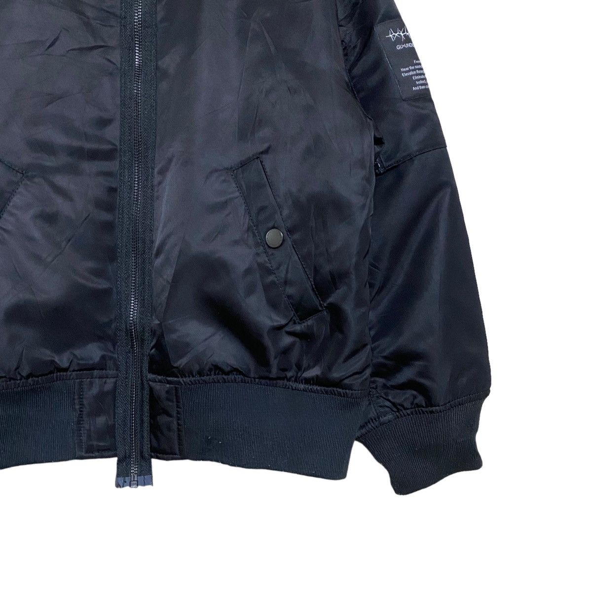 GU × Undercover GU Undercover Freedom Noise MA-1 Bomber Jacket Size XXS / US 00 / IT 34 - 5 Thumbnail
