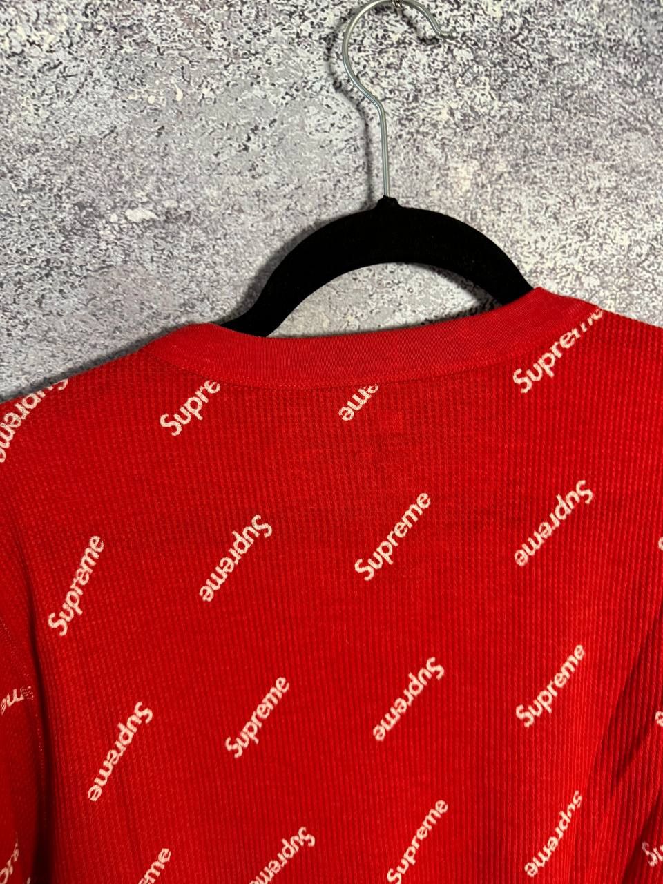 Supreme Supreme Hanes Monogram LS Streetwear y2k Medium Size US M / EU 48-50 / 2 - 12 Thumbnail