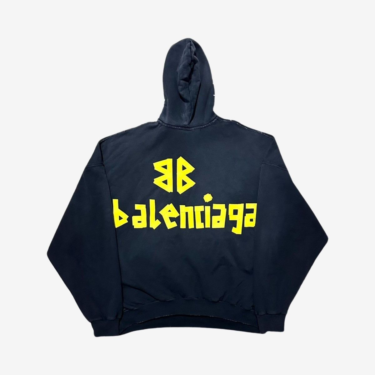Balenciaga Balenciaga SS23 Oversized Logo Tape Hoodie Size US M / EU 48-50 / 2 - 3 Thumbnail