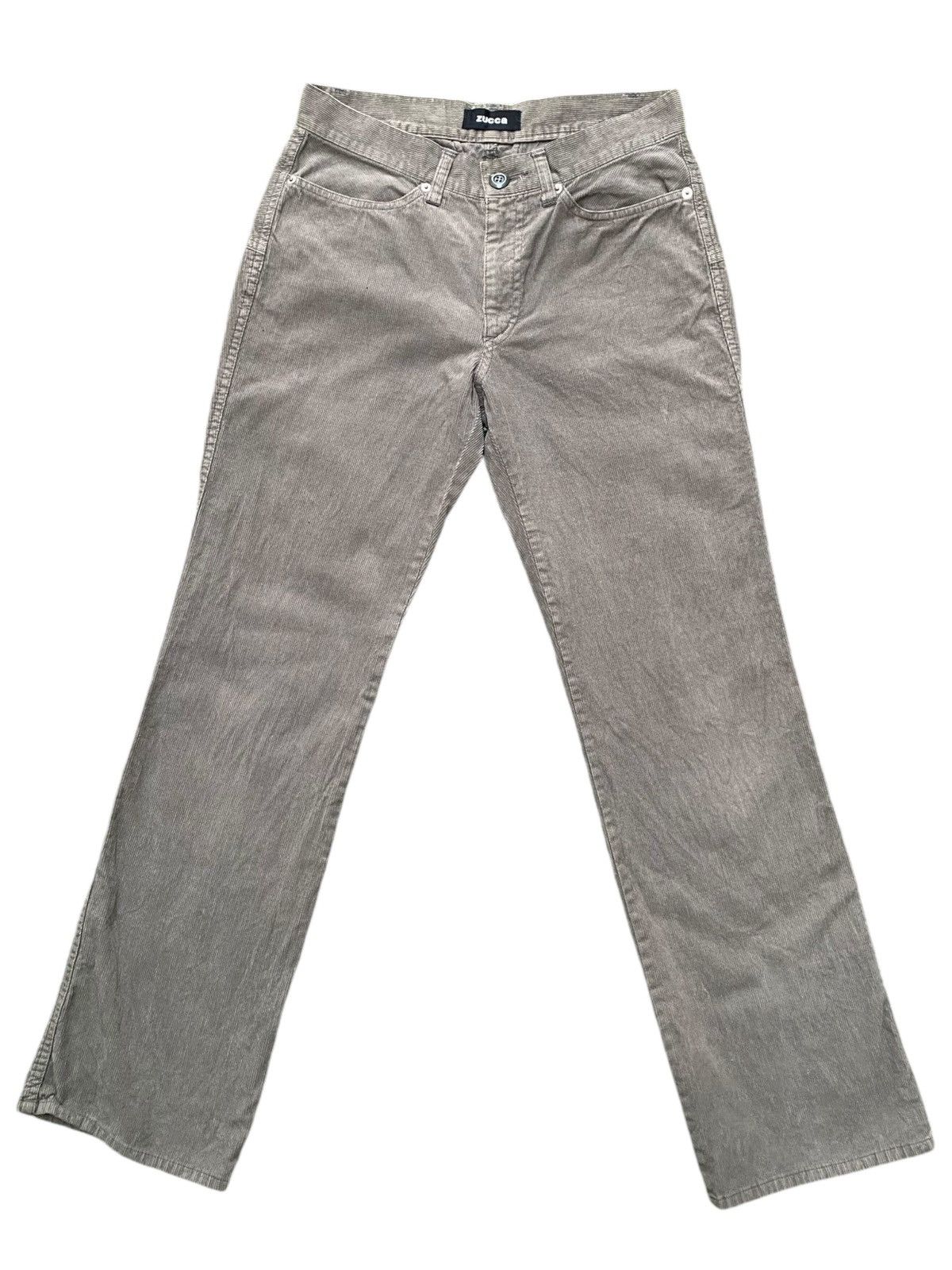 CABANE de ZUCCa × Issey Miyake × Zucca Vintage Zucca Issey Miyake Corduroy Pants Size US 30 / EU 46 - 1 Thumbnail