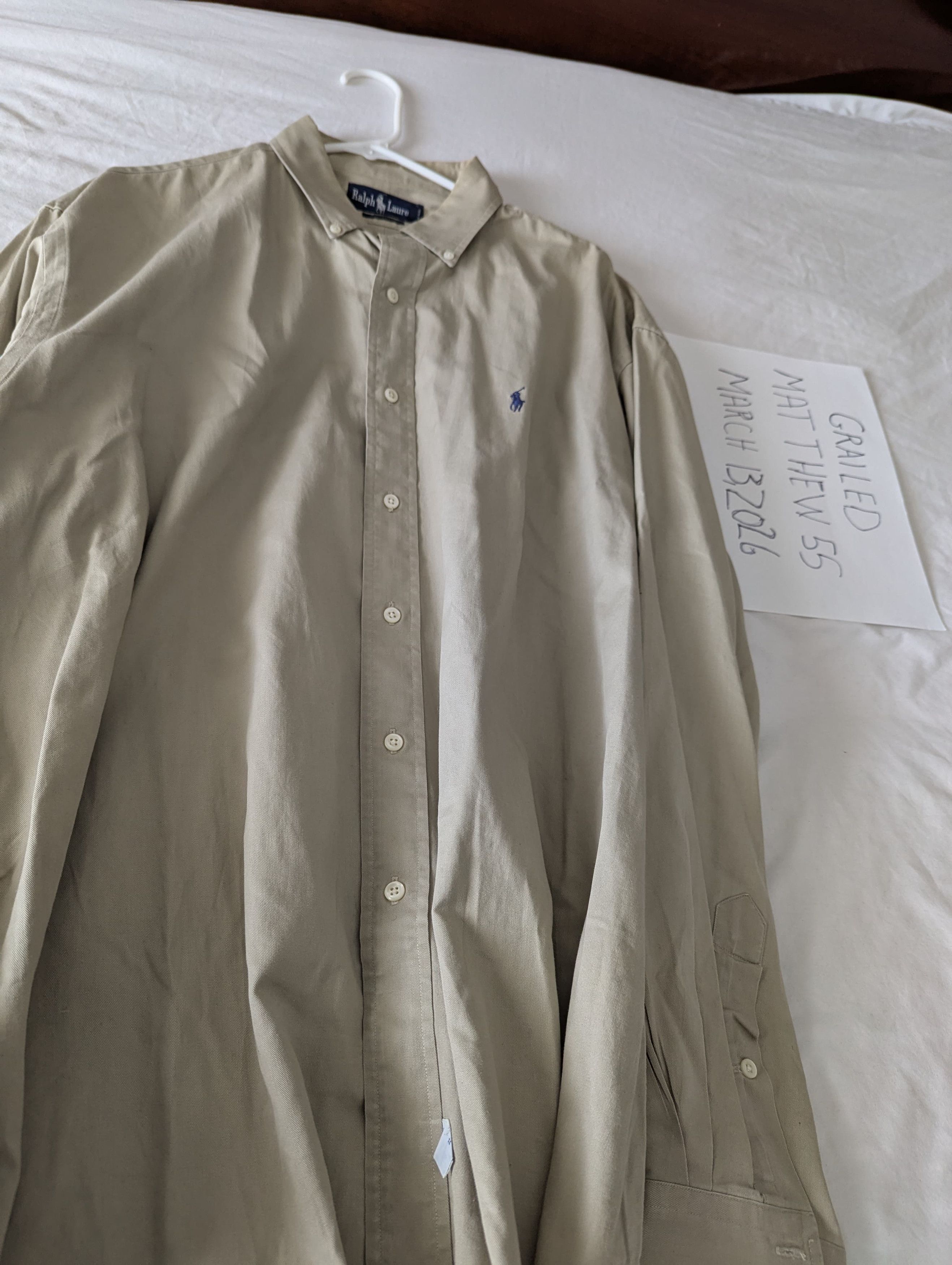 Vintage Khaki Shirt
