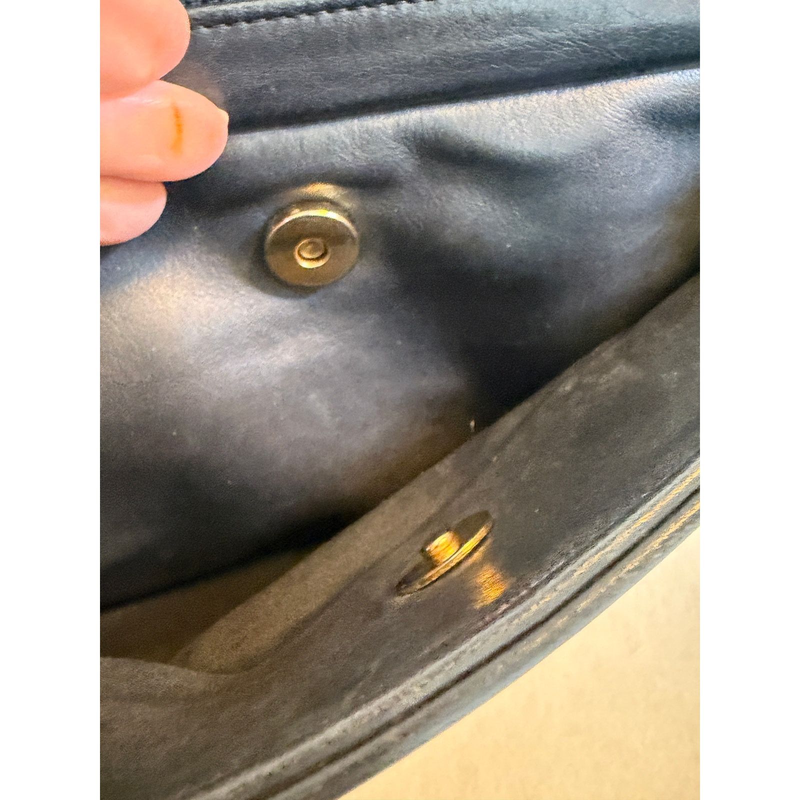 Coach Rare Coach Vintage Promenade Bag Dark Navy Size ONE SIZE - 5 Thumbnail