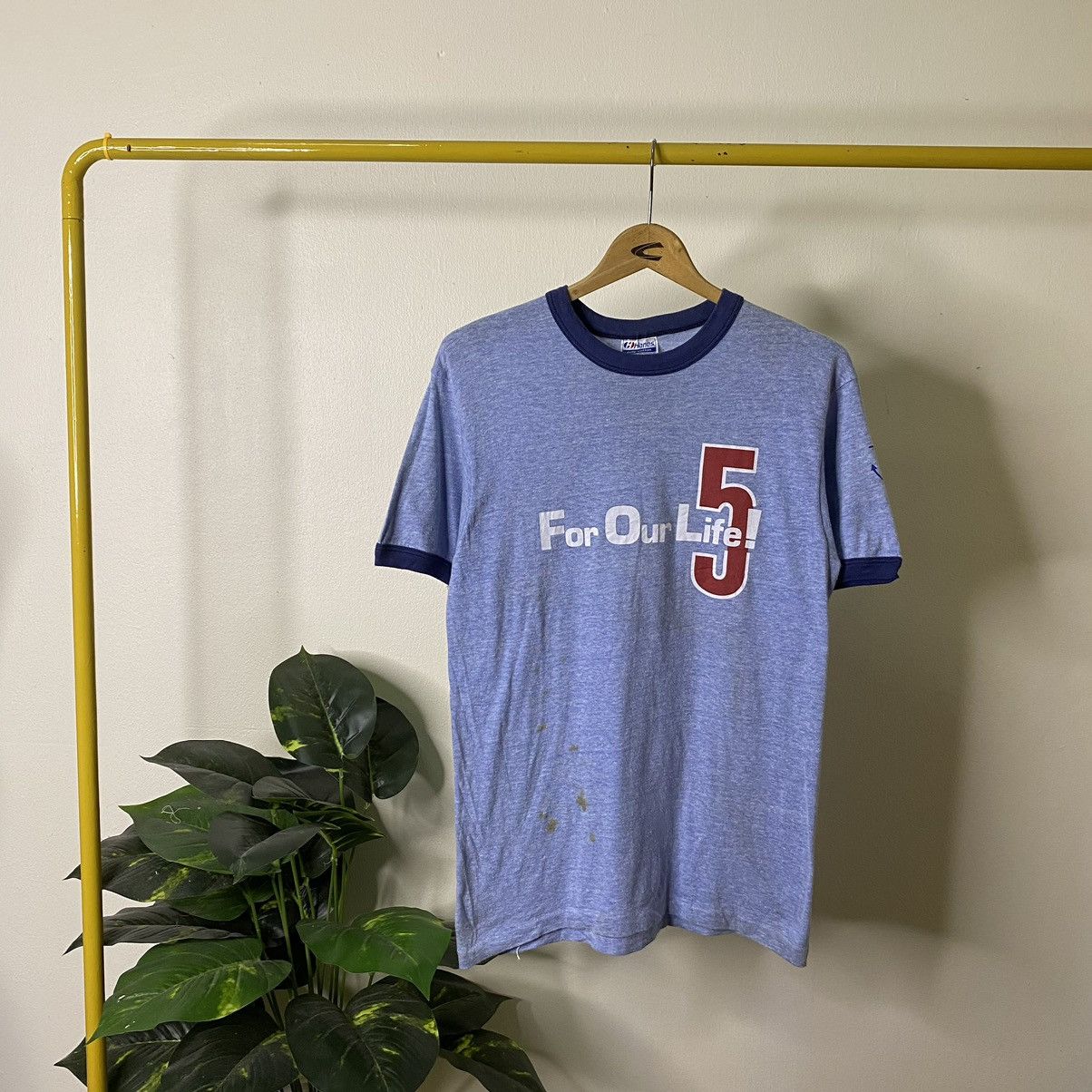 Cartoon Network × Vintage Vintage 1980s Olive Oyl Popeye The Sailor Man Ringer Tee Size US S / EU 44-46 / 1 - 1 Thumbnail