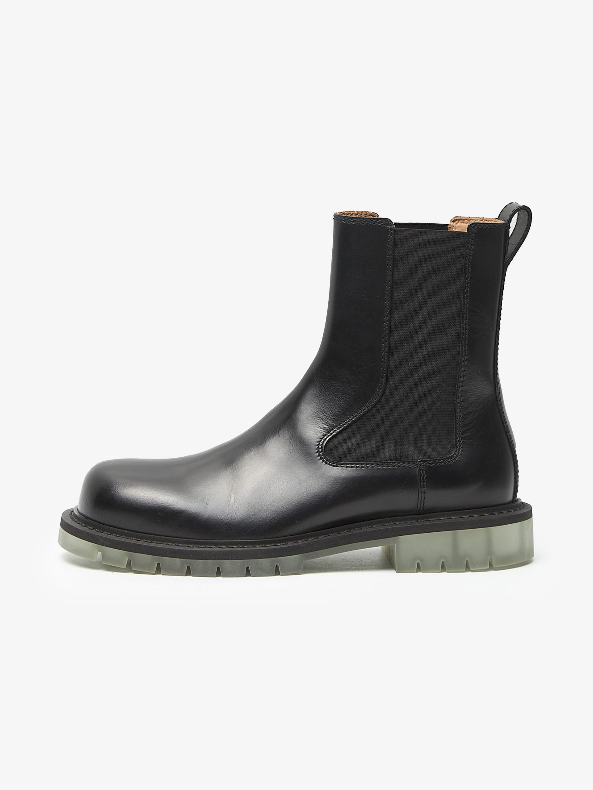 Bottega Veneta Black Leather Chelsea Boots Size US 8 / EU 41 - 1 Thumbnail