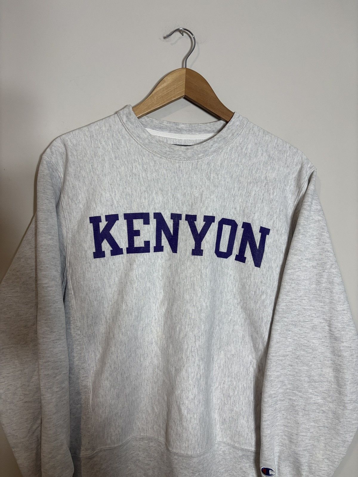 Champion Vintage Champion Reverse Weave Kenyon College Crewneck Y2K S Size US S / EU 44-46 / 1 - 1 Thumbnail