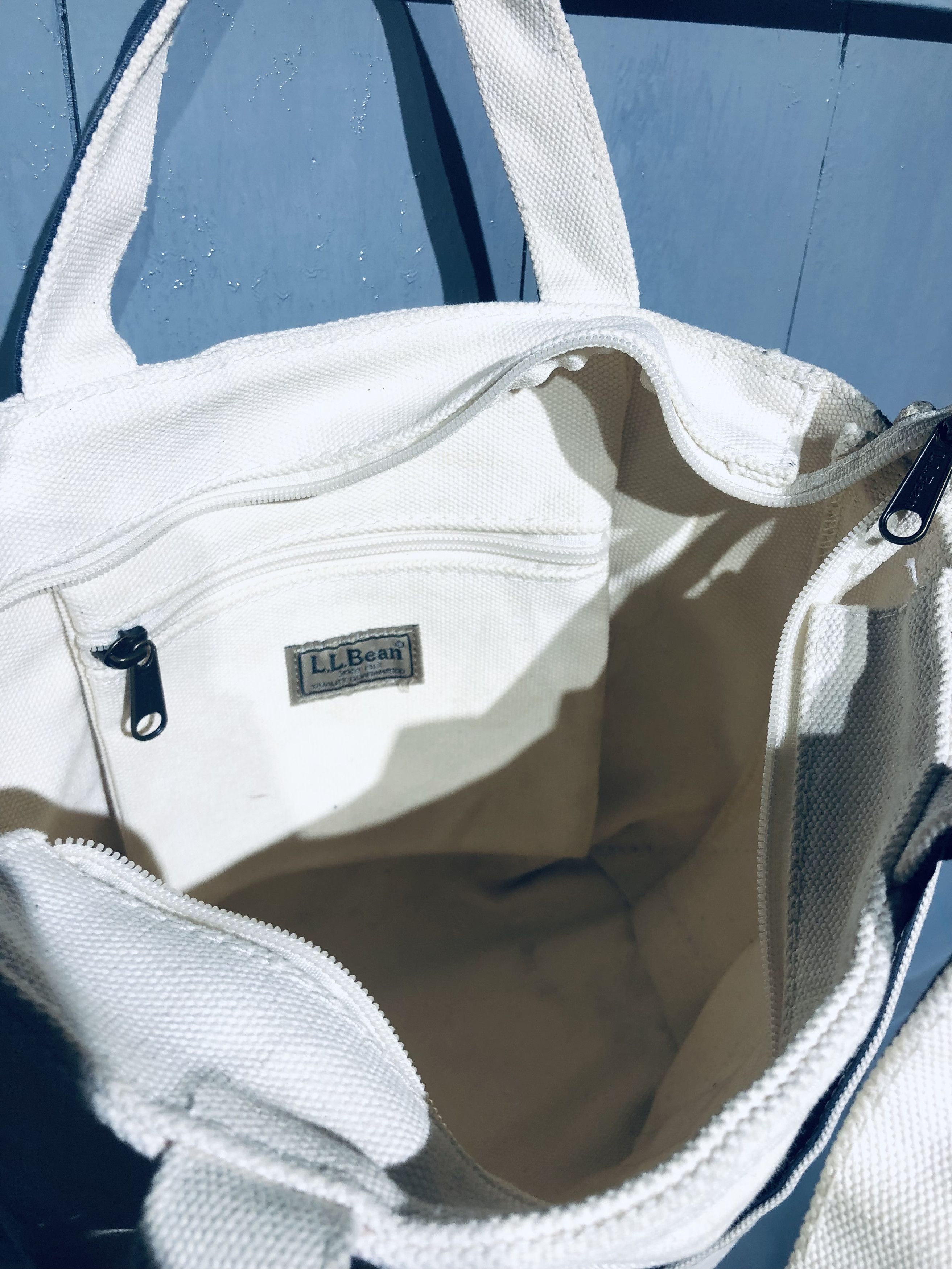 Canvas × L.L. Bean L.L.BEAN STYLE CANVAS CROSSBODY TOTE BAG Size ONE SIZE - 5 Thumbnail