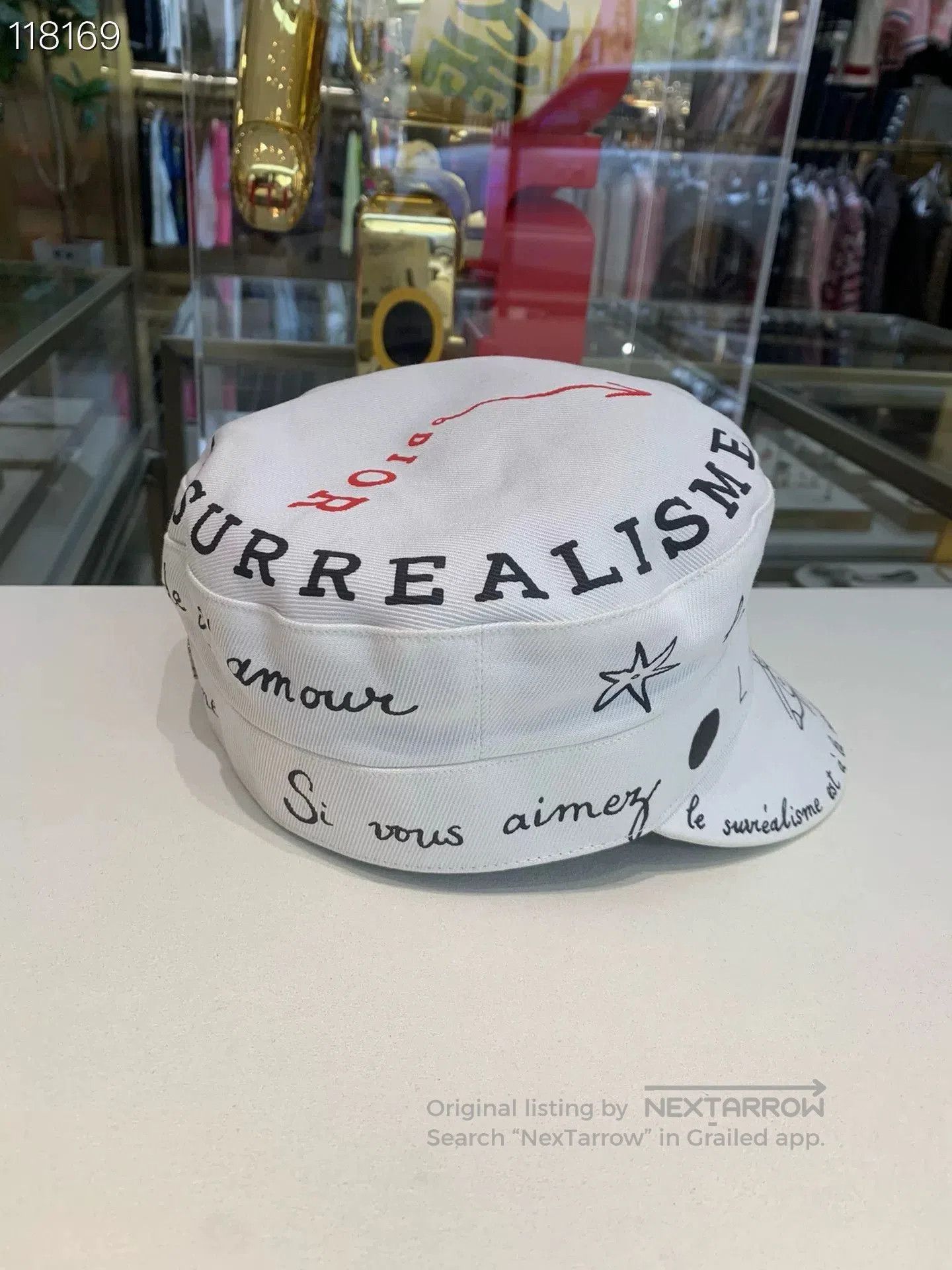 Dior Dior Limited Edition Graffiti Sailor Newsboy Cap. Size ONE SIZE - 2 Thumbnail