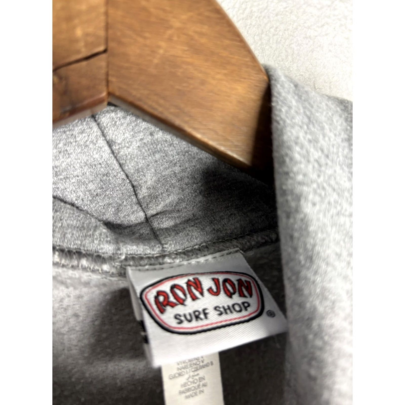 Ron Jon Surf Shop Ron Jon Surf Shop Hoodie Mens M Gray Pullover Surf Graphic Sweatshirt Size US M / EU 48-50 / 2 - 6 Thumbnail