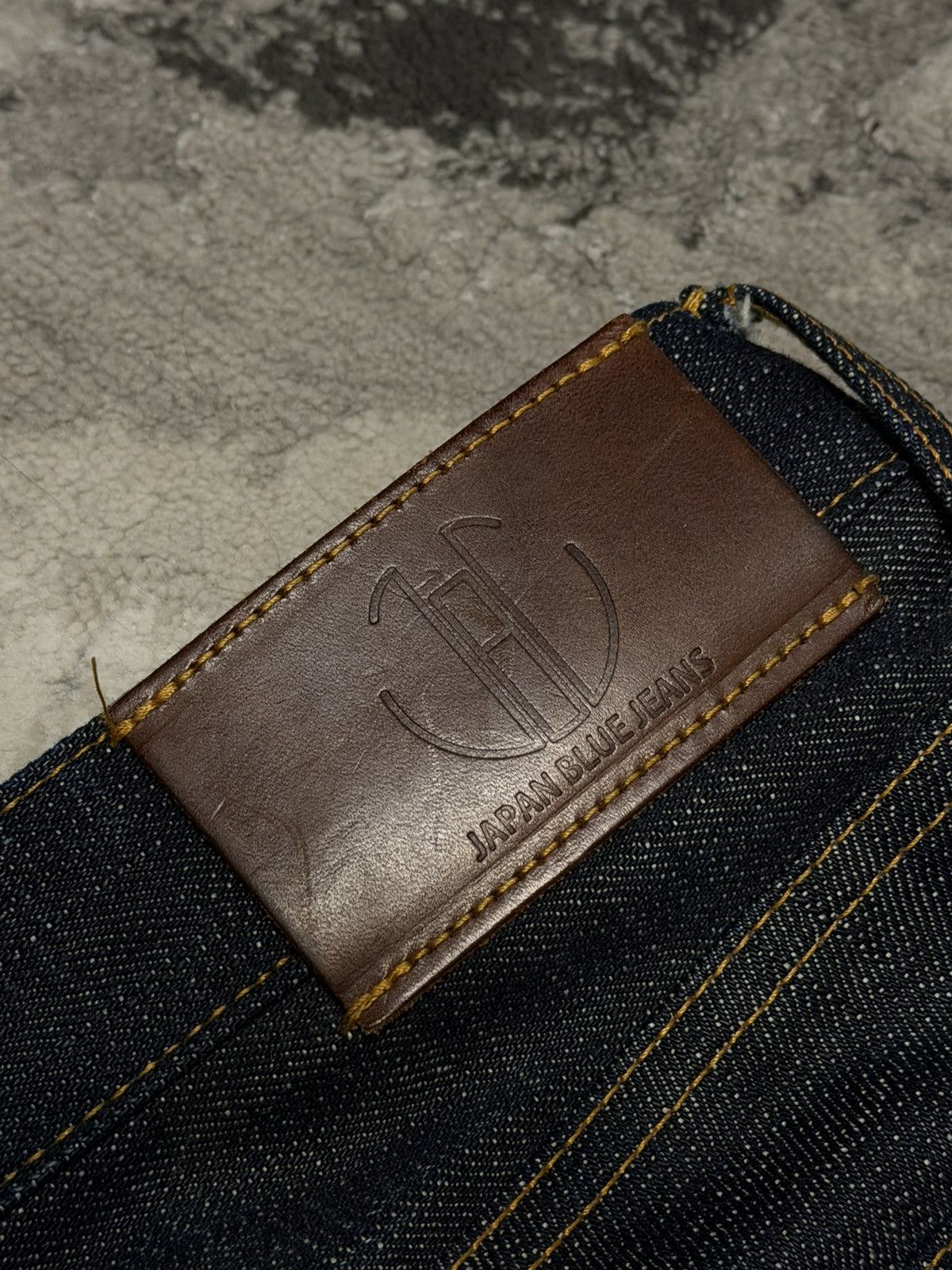 Japan Blue Crazy Japan Blue Selvedge Indigo Jeans Hedi Yohji Raf Miyake Size US 31 - 16 Thumbnail