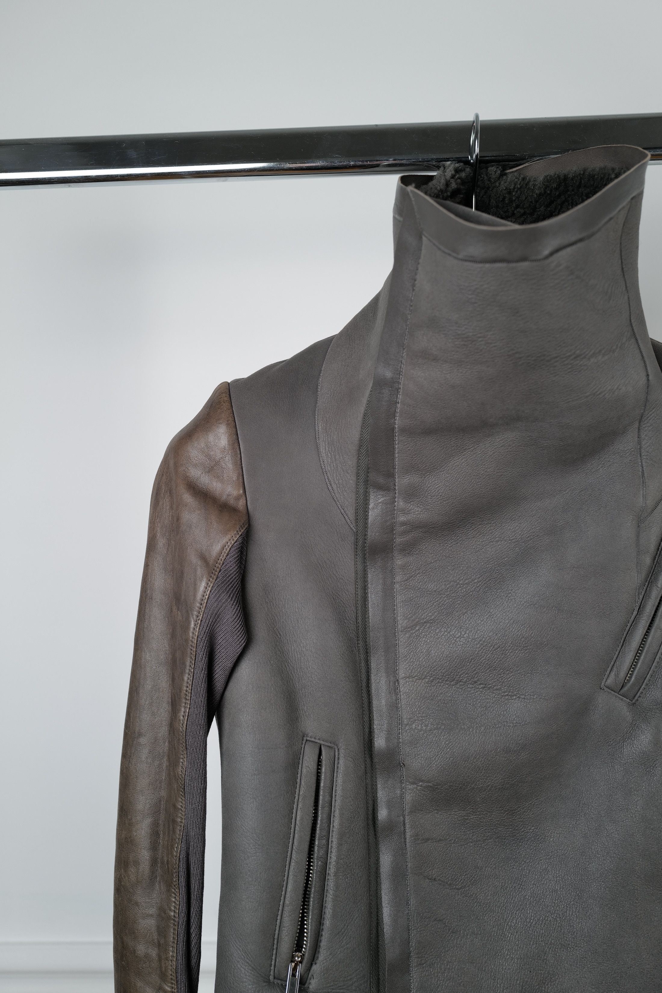 Rick Owens rick owens shearing leather jacket Size M / US 6-8 / IT 42-44 - 4 Thumbnail