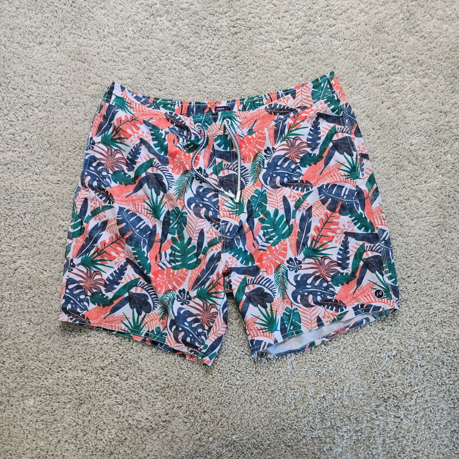 johnnie-O Johnnie-O Boardshorts Swim Trunks Mens Size XXL 2XL USA Y2K Size US 35 - 2 Thumbnail