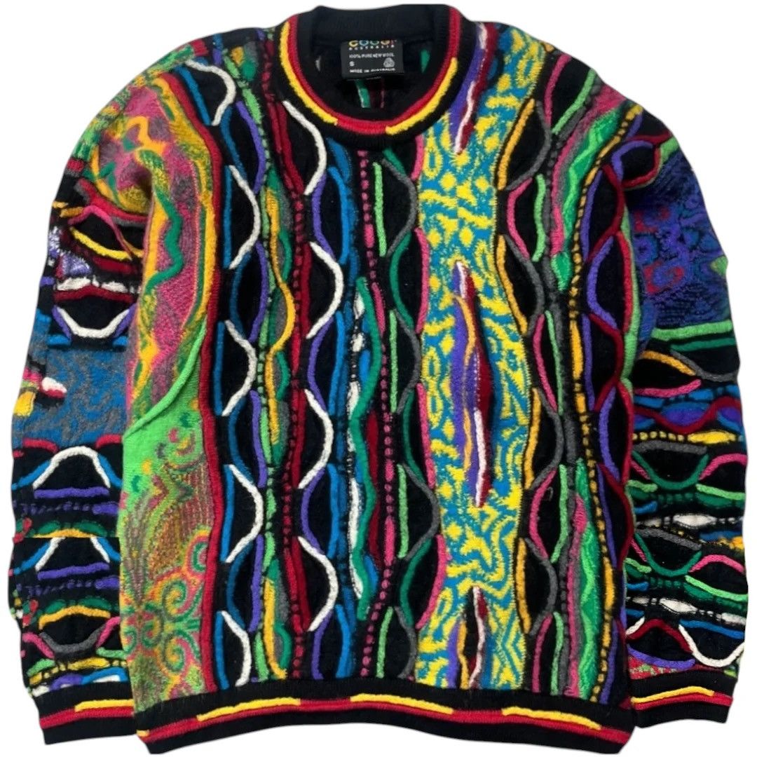 Coogi × Vintage Vintage 90s Coogi 3D Knitwear Sweater Size US S / EU 44-46 / 1 - 2 Thumbnail