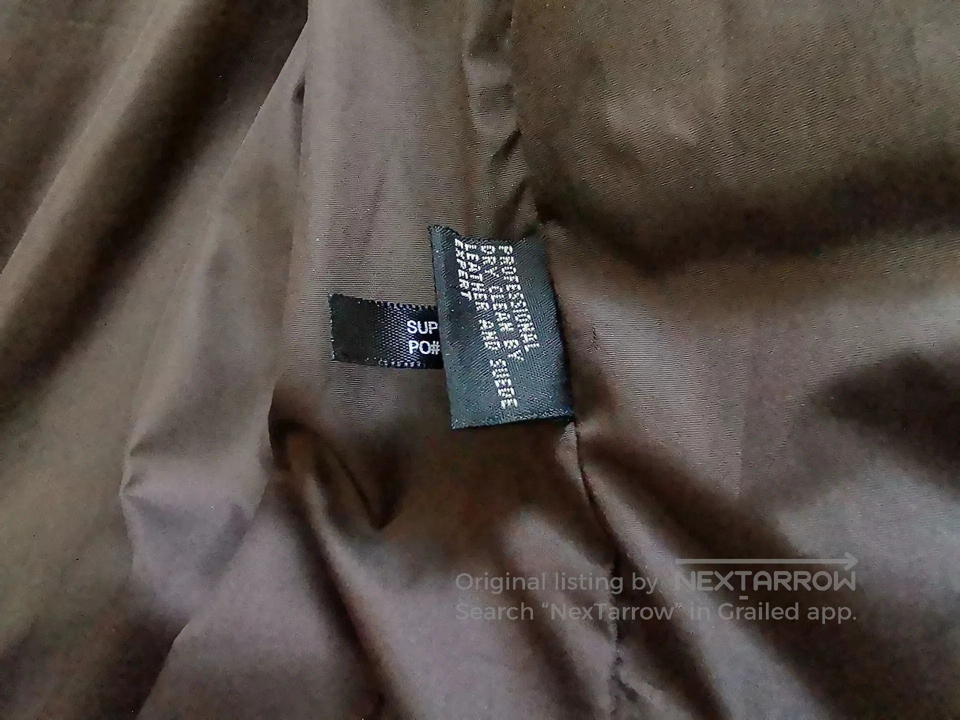 RRL Ralph Lauren RRL Double RL Vintage Wool Leather Down Jacket. Size US S / EU 44-46 / 1 - 7 Thumbnail
