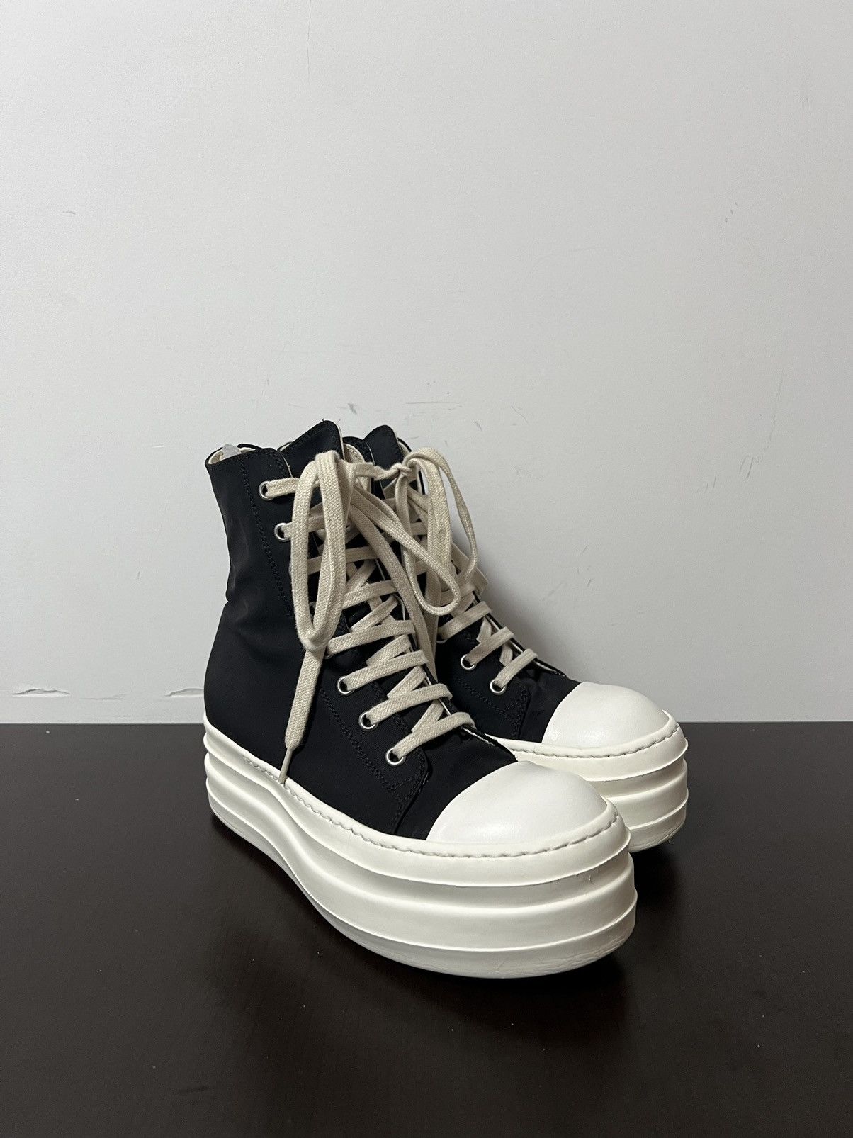 Rick Owens Drkshdw Rick owens drkshdw double bumper ramones Size US 6 / IT 36 - 4 Thumbnail