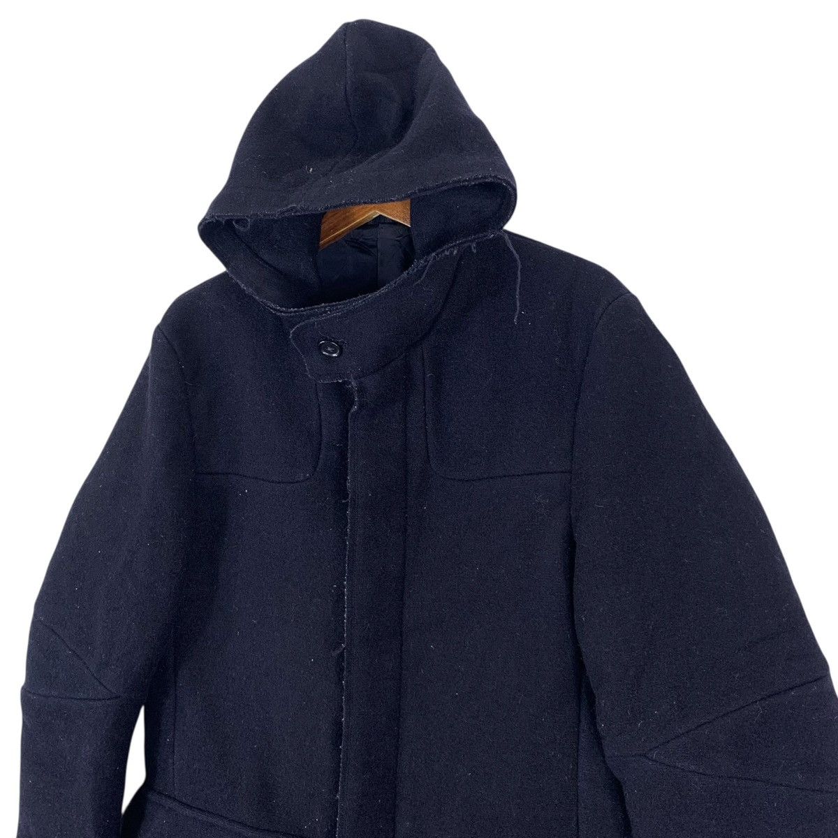 ABAHOUSE × Japanese Brand × Vintage Vintage ABAHOUSE Long Heavy Coat with Hoodie Size US M / EU 48-50 / 2 - 4 Thumbnail