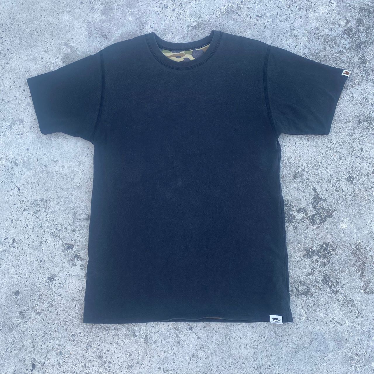 Bape Vintage Bathing Ape Camo Riversible Tshirt Size US M / EU 48-50 / 2 - 3 Thumbnail