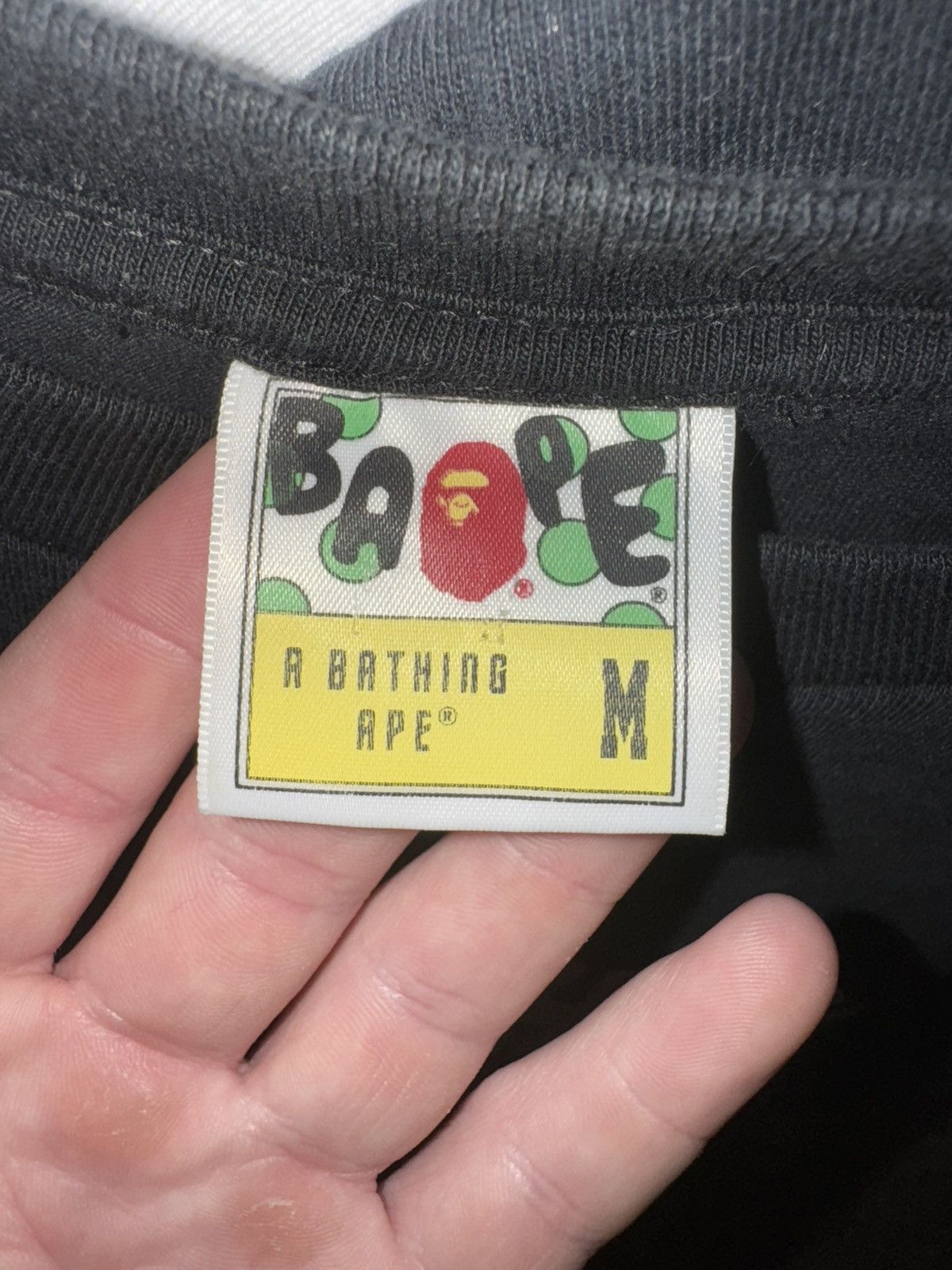 Bape BAPE | BAPE Neon Tokyo College Tee Black Size US M / EU 48-50 / 2 - 3 Thumbnail