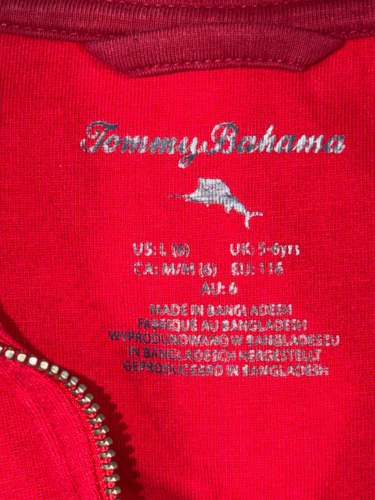 Tommy Bahama Tommy Bahama Boys Red Half-Zip Sweater Size 6 Size US XXS / EU 40 - 5 Thumbnail