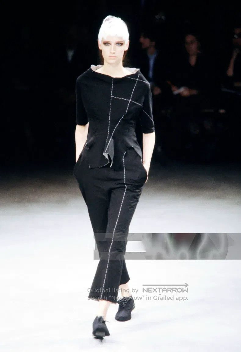 Yohji Yamamoto size 1 sewn with open thread skirt