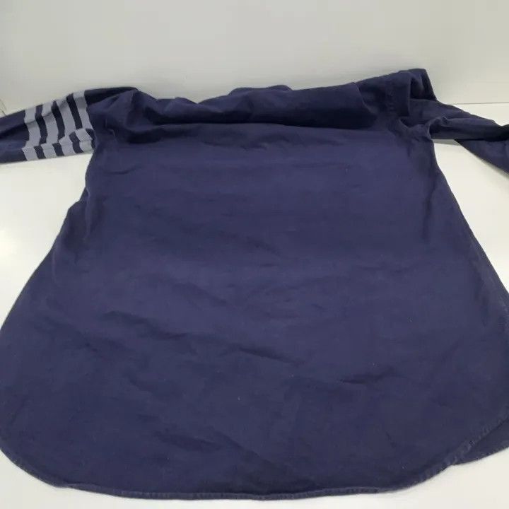 Thom Browne Thom Browne Classic Navy Long Sleeve Shirt -2507 Size US M / EU 48-50 / 2 - 5 Thumbnail