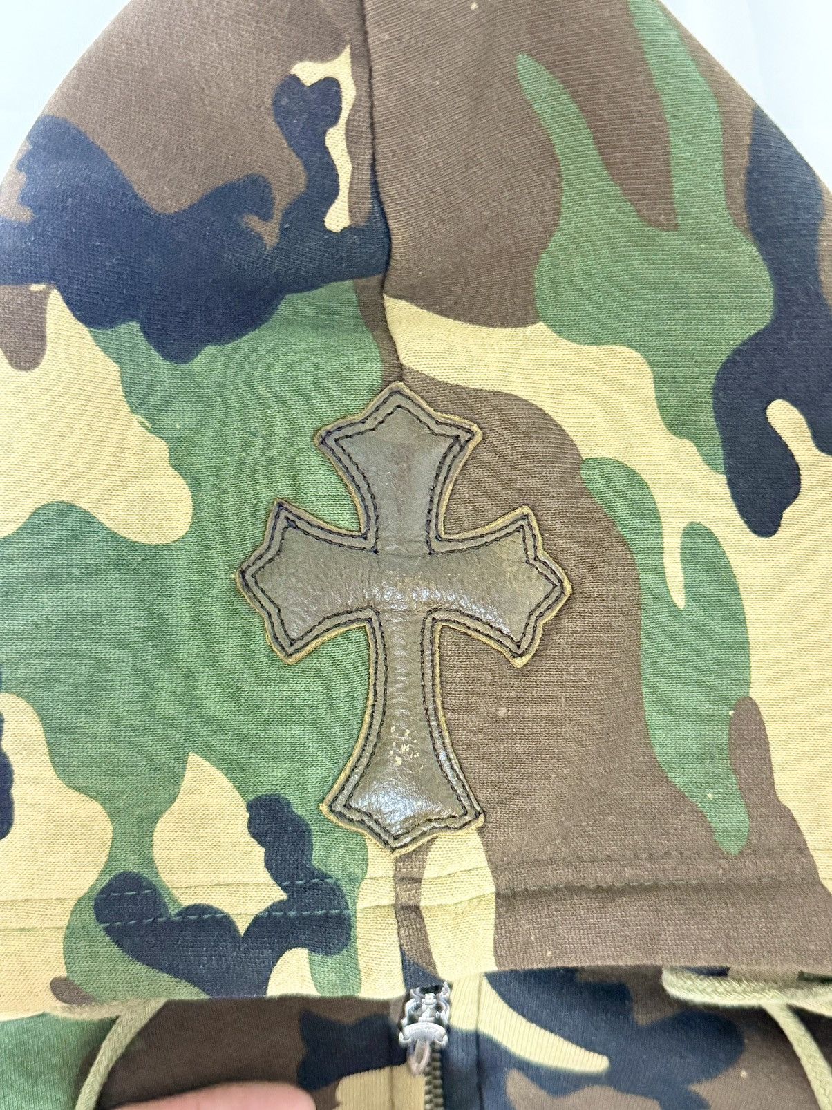 Chrome Hearts Chrome hearts camo hoodie with leather patches Size US M / EU 48-50 / 2 - 5 Thumbnail
