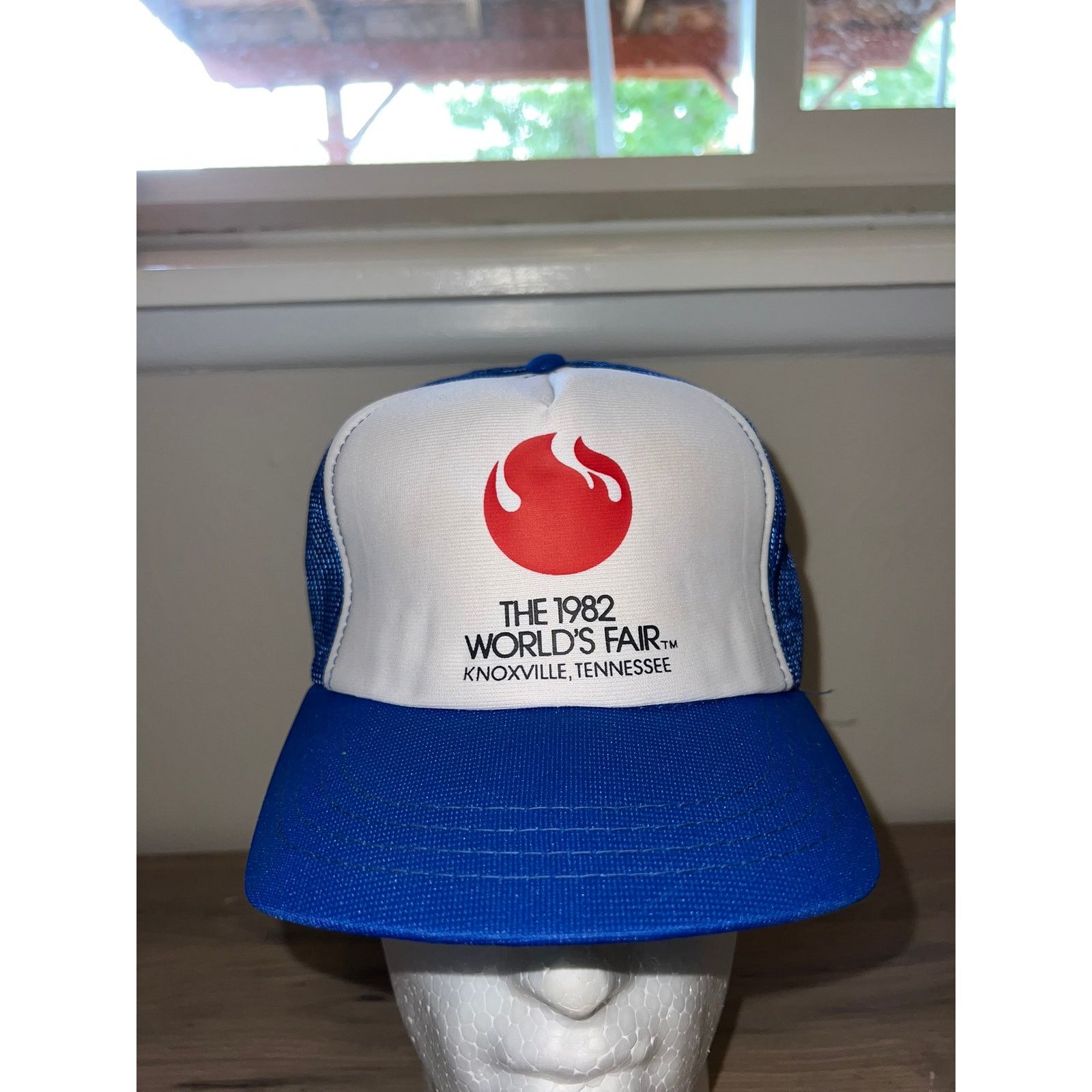 Vintage 1982 The World's Fair Knoxville TN Tennessee Hat 80s 1980s Size ONE SIZE - 1 Thumbnail