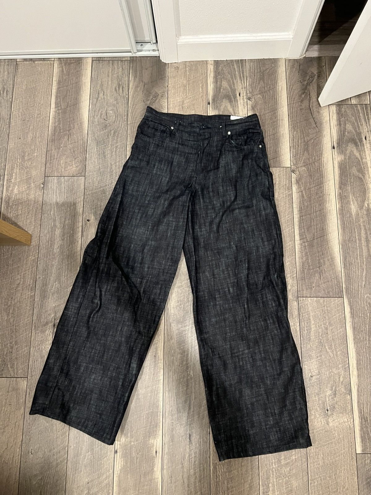 K-Two Studios Ktwo studios raw 18oz indigo heavy Denim | Grailed
