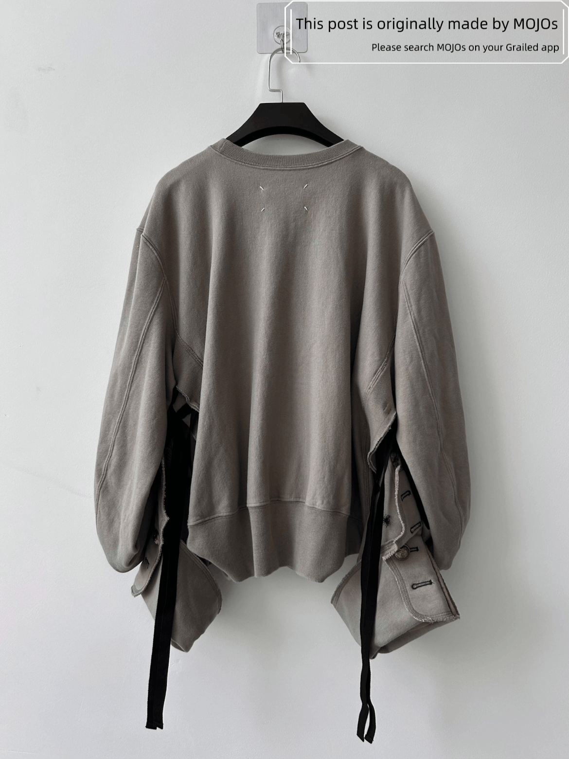 Maison Margiela Maison Margiela 17SS OBERKAMPF Logo Sweatshirt Size US M / EU 48-50 / 2 - 3 Thumbnail