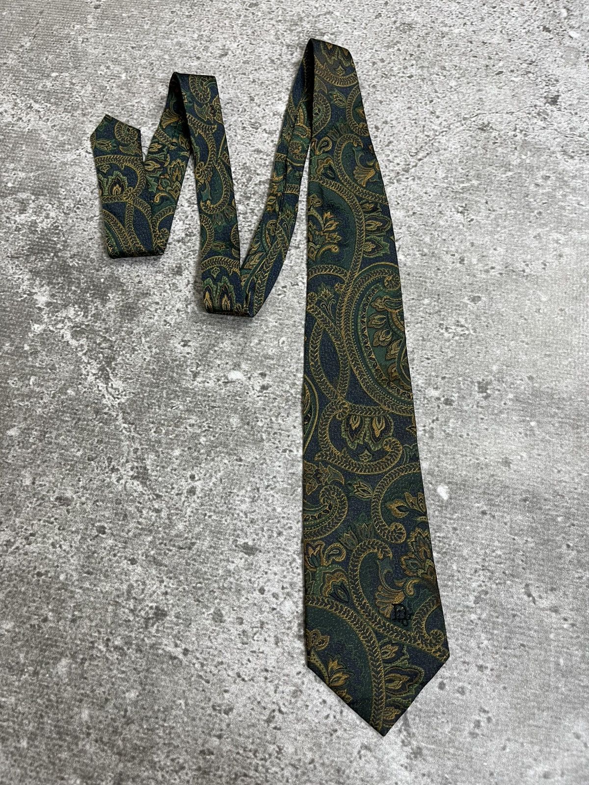 Christian Dior Monsieur Vintage Christian Dior Monsieur Silk Tie Size ONE SIZE - 1 Thumbnail