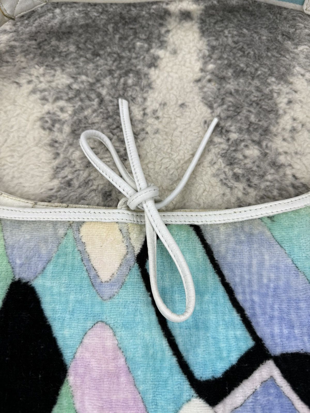 Emilio Pucci ‼️ARCHIVED‼️90s EMILIO PUCCI Iconic Extra Large Hobo/Tote Bag Size ONE SIZE - 12 Thumbnail