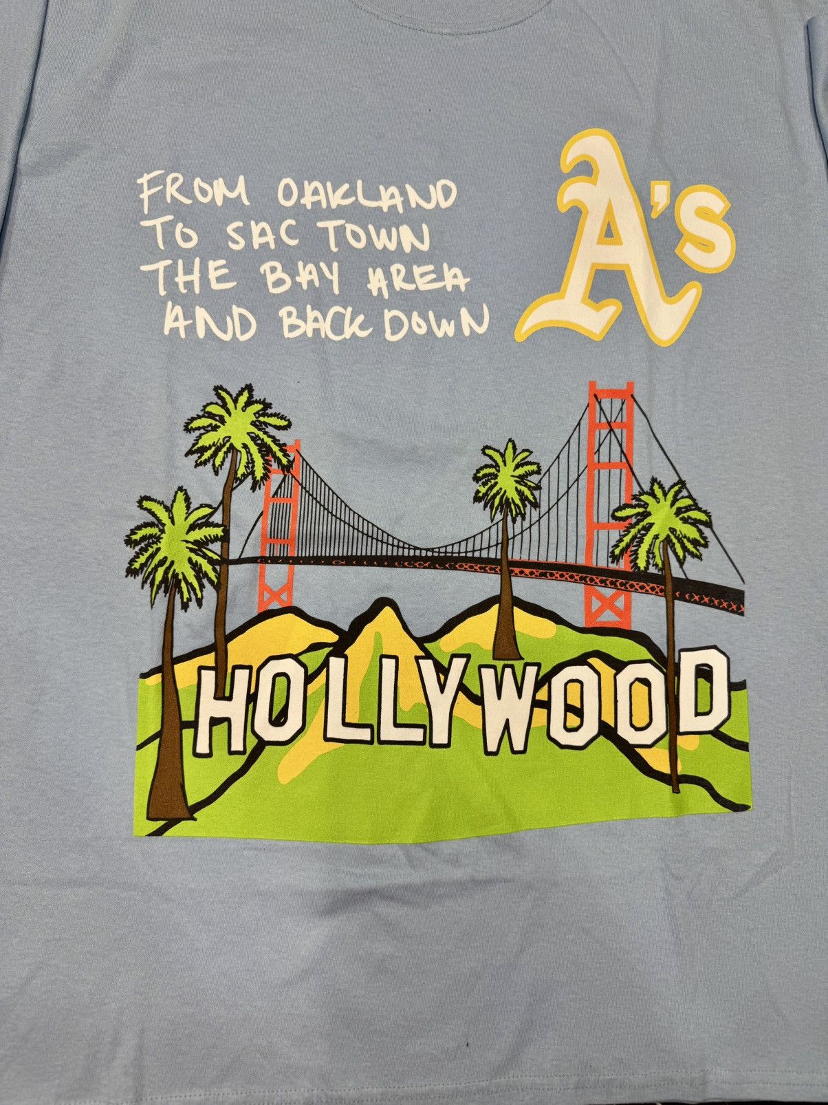 Homme + Femme La 🔥 Light Blue Homme + Femme “Back to Cali” 👕 Size XL Brandnew Size US L / EU 52-54 / 3 - 3 Thumbnail