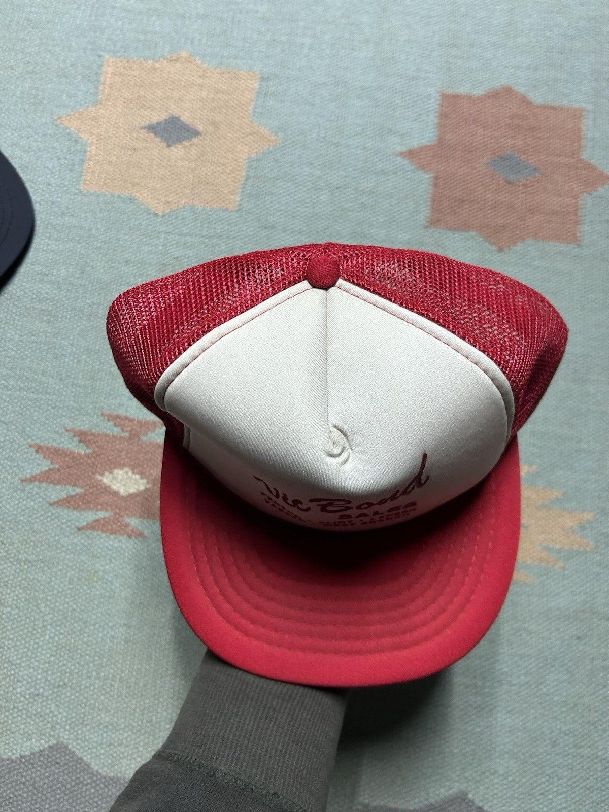 Vintage Vintage trucker hat Vic Bond sales flint Michigan SnapBack Size ONE SIZE - 3 Thumbnail