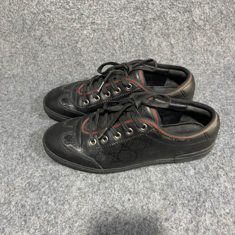 Gucci Gucci Black Casual Sneakers for Women Size US 5.5 / EU 38 - 1 Thumbnail