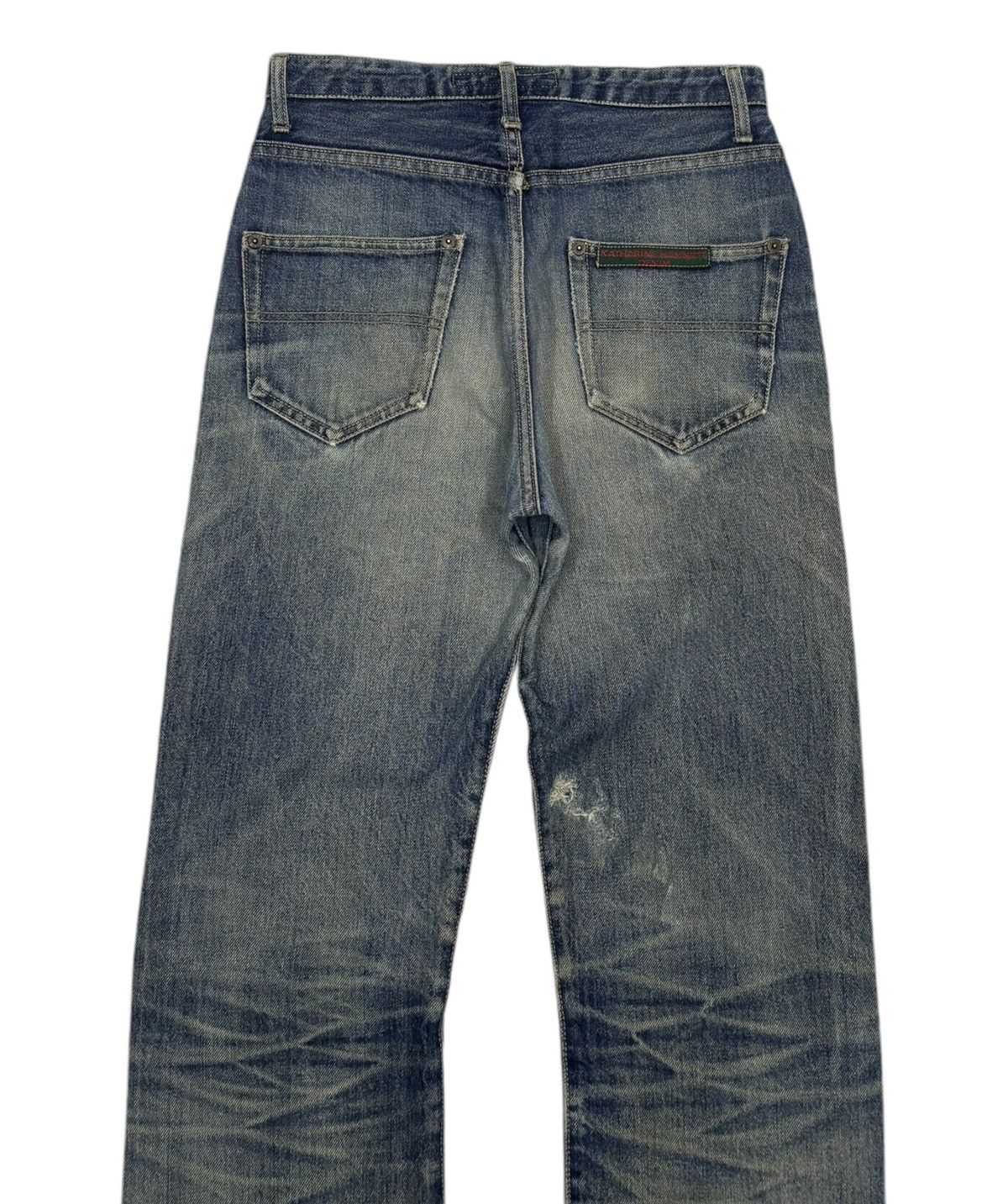 If Six Was Nine 🔥KATHARINE HAMNETT DENIM WHISKER DENIM JEANS Size US 28 / EU 44 - 6 Thumbnail