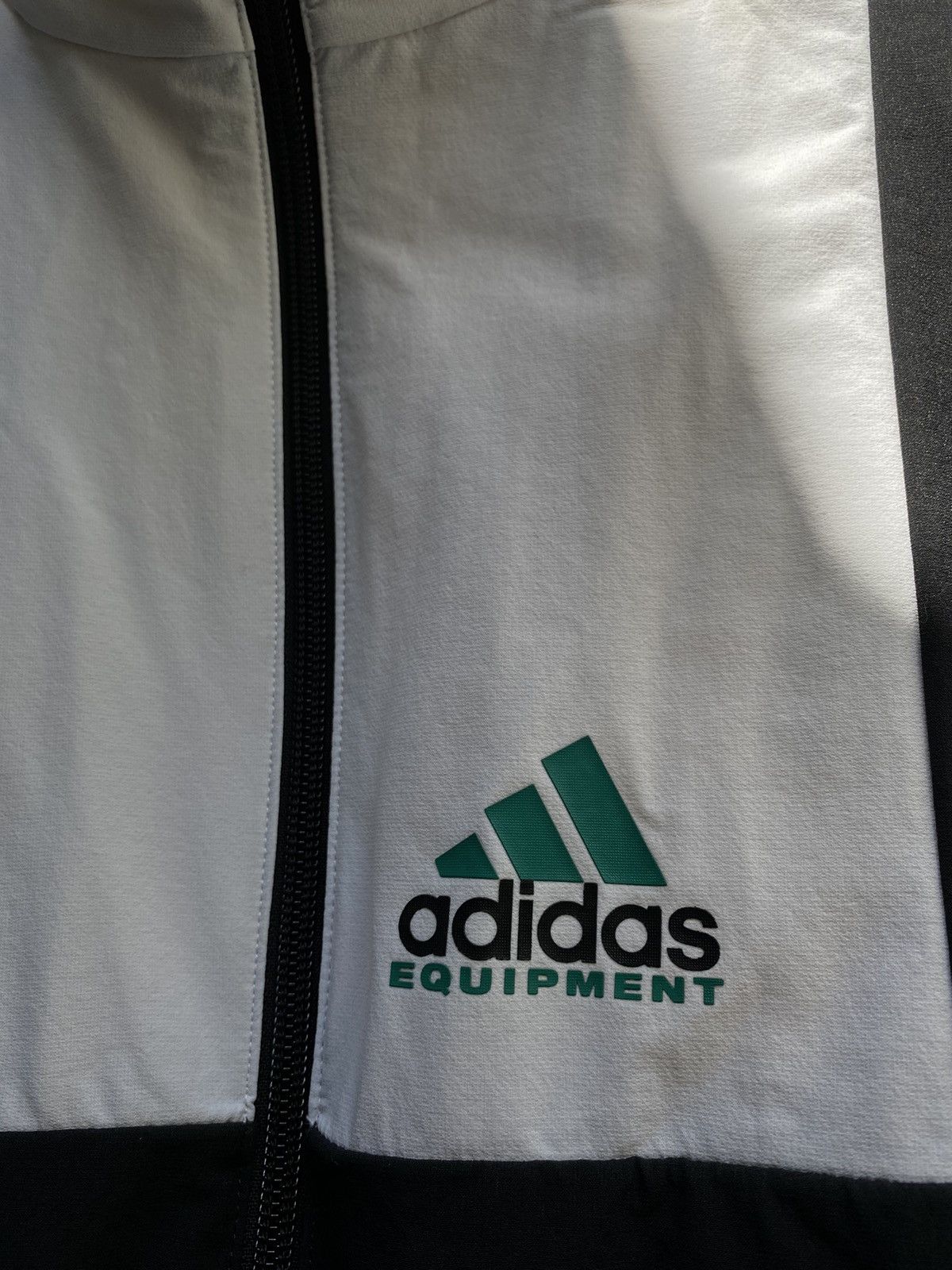 Adidas × Vintage Adidas Equipment Logo Track Jacket Zip Size S Size US S / EU 44-46 / 1 - 3 Thumbnail