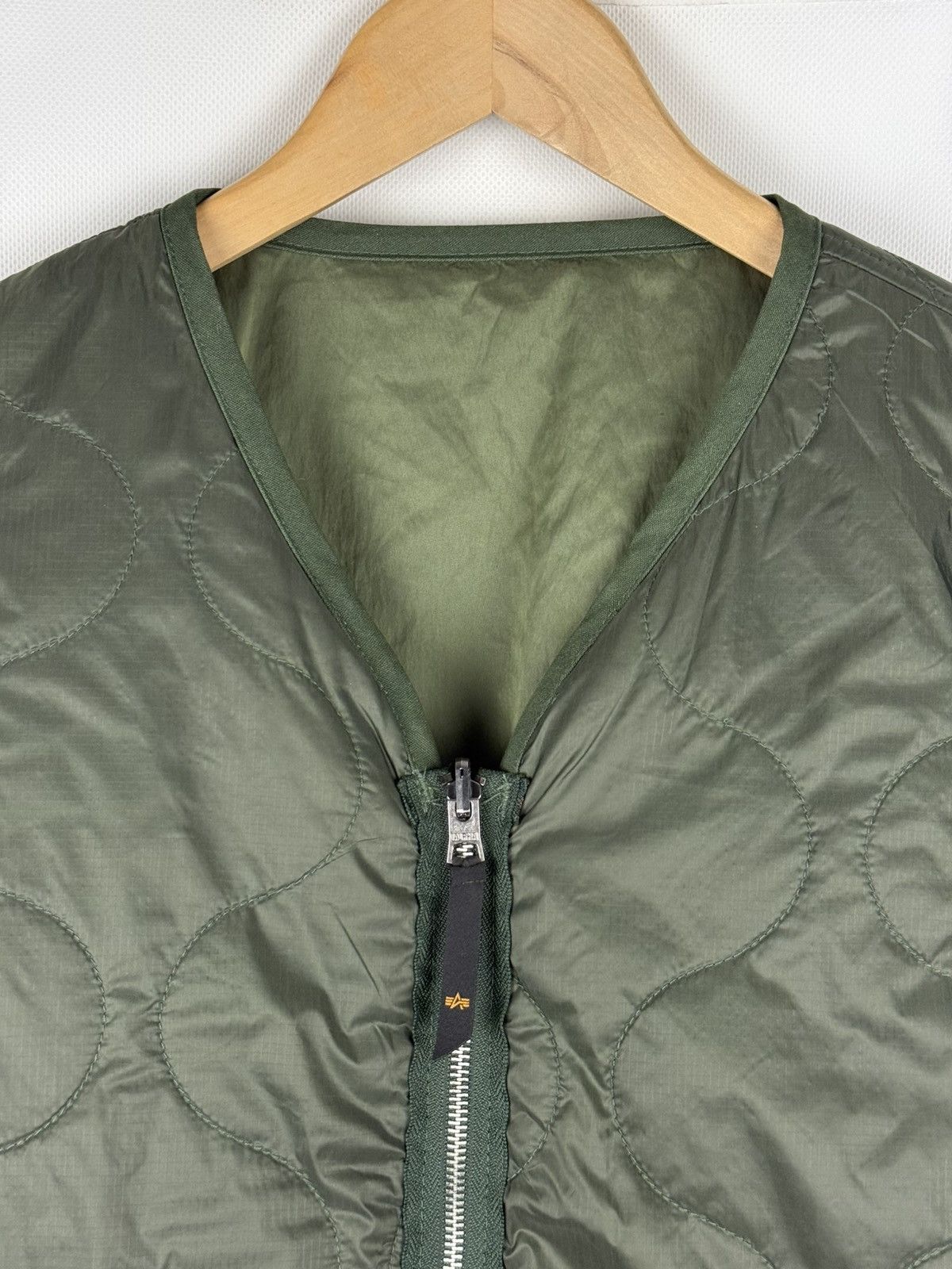 Alpha Industries Alpha Industries Reversible Quilted Liner Bomber Jacket Size US L / EU 52-54 / 3 - 5 Thumbnail