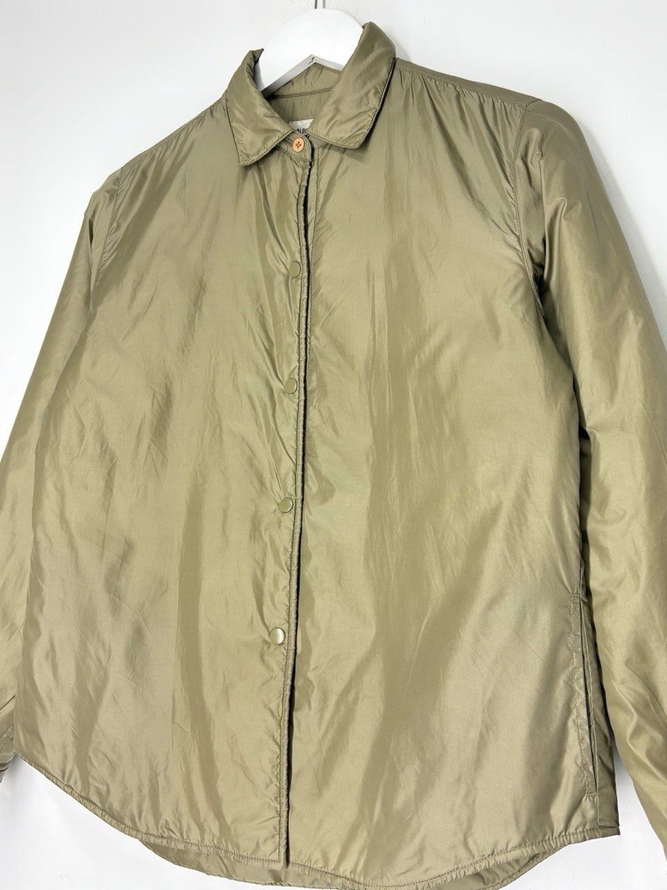 Aspesi Alberto Aspesi Padded Nylon Overshirt Snap Button Size US S / EU 44-46 / 1 - 9 Thumbnail