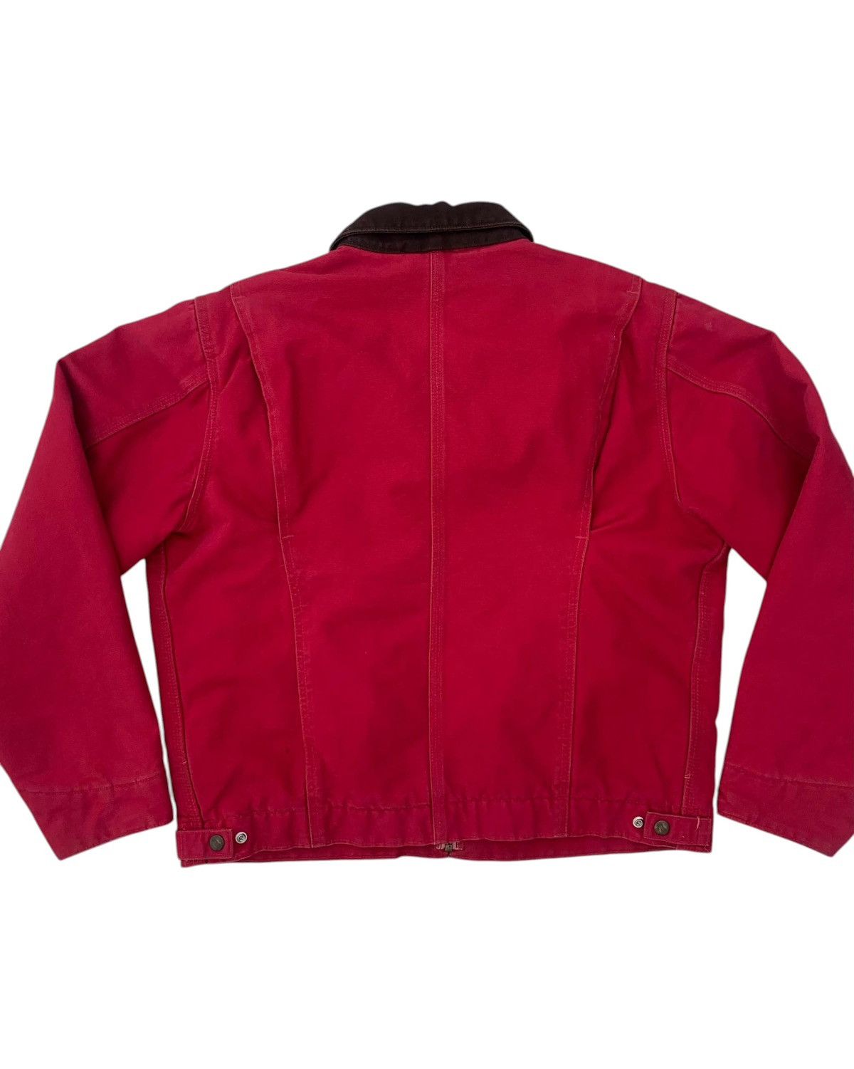 Carhartt [SOLD] 2011 Carhartt Scarlet Detroit Jacket WJ097 SCA Size US L / EU 52-54 / 3 - 4 Thumbnail