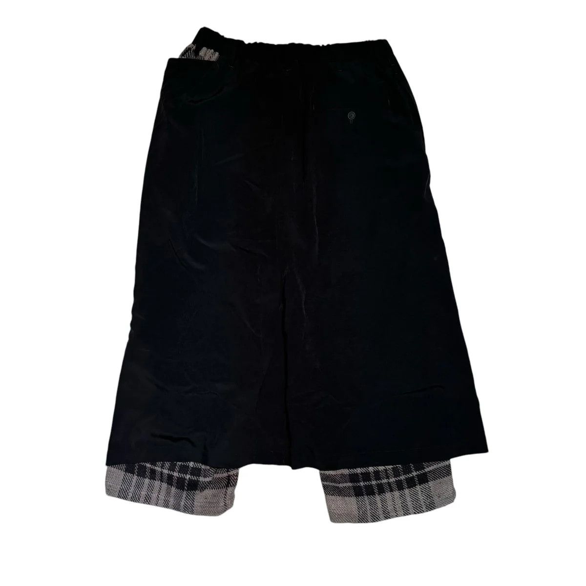 Yohji Yamamoto YOHJI YAMAMOTO 20AW double wrap blood wide pants Size US 32 / EU 48 - 2 Thumbnail
