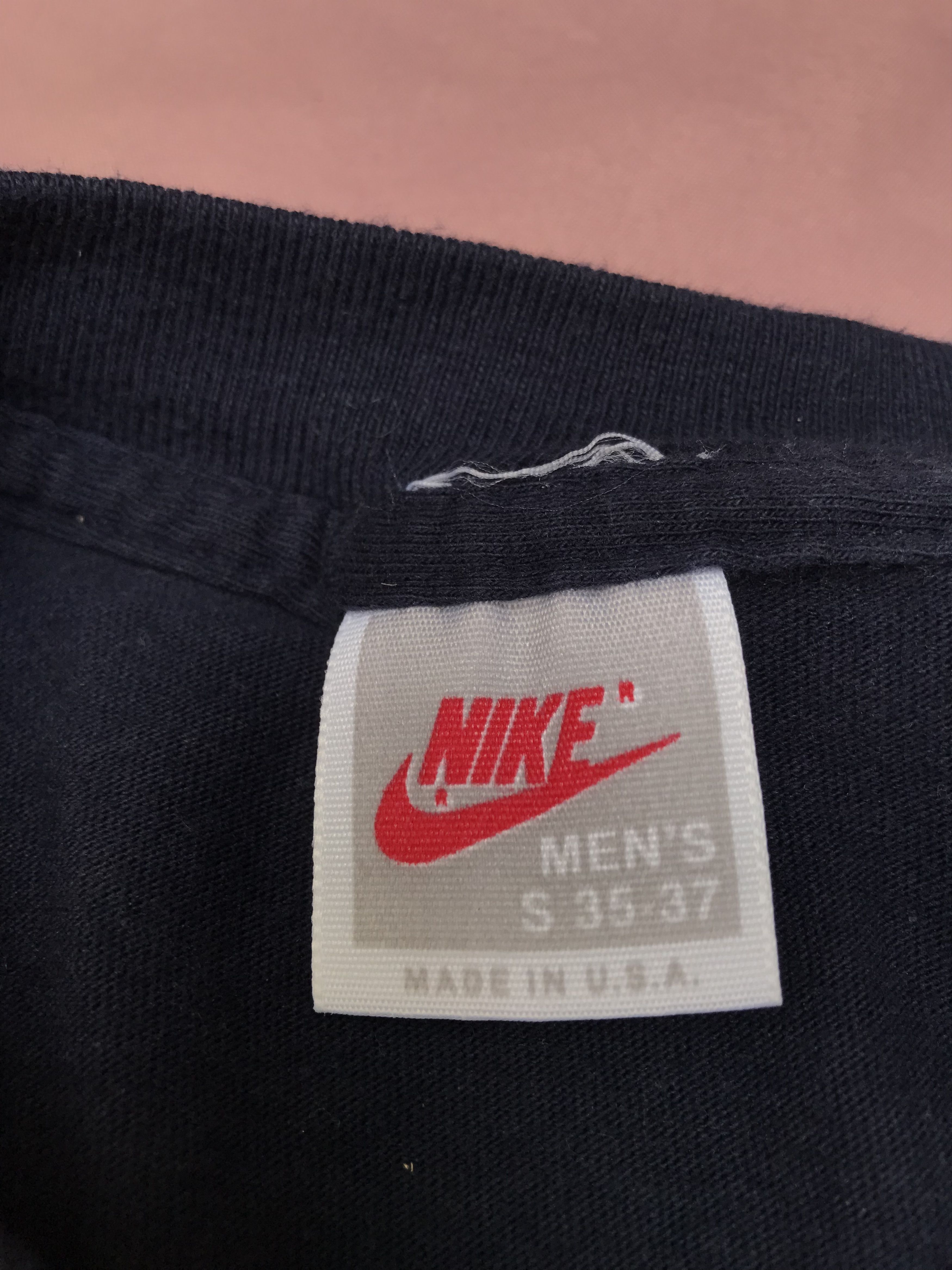 Nike NIKE VINTAGE SINGLE STITCH MADE IN USA BO KNOWS Size US S / EU 44-46 / 1 - 1 Thumbnail
