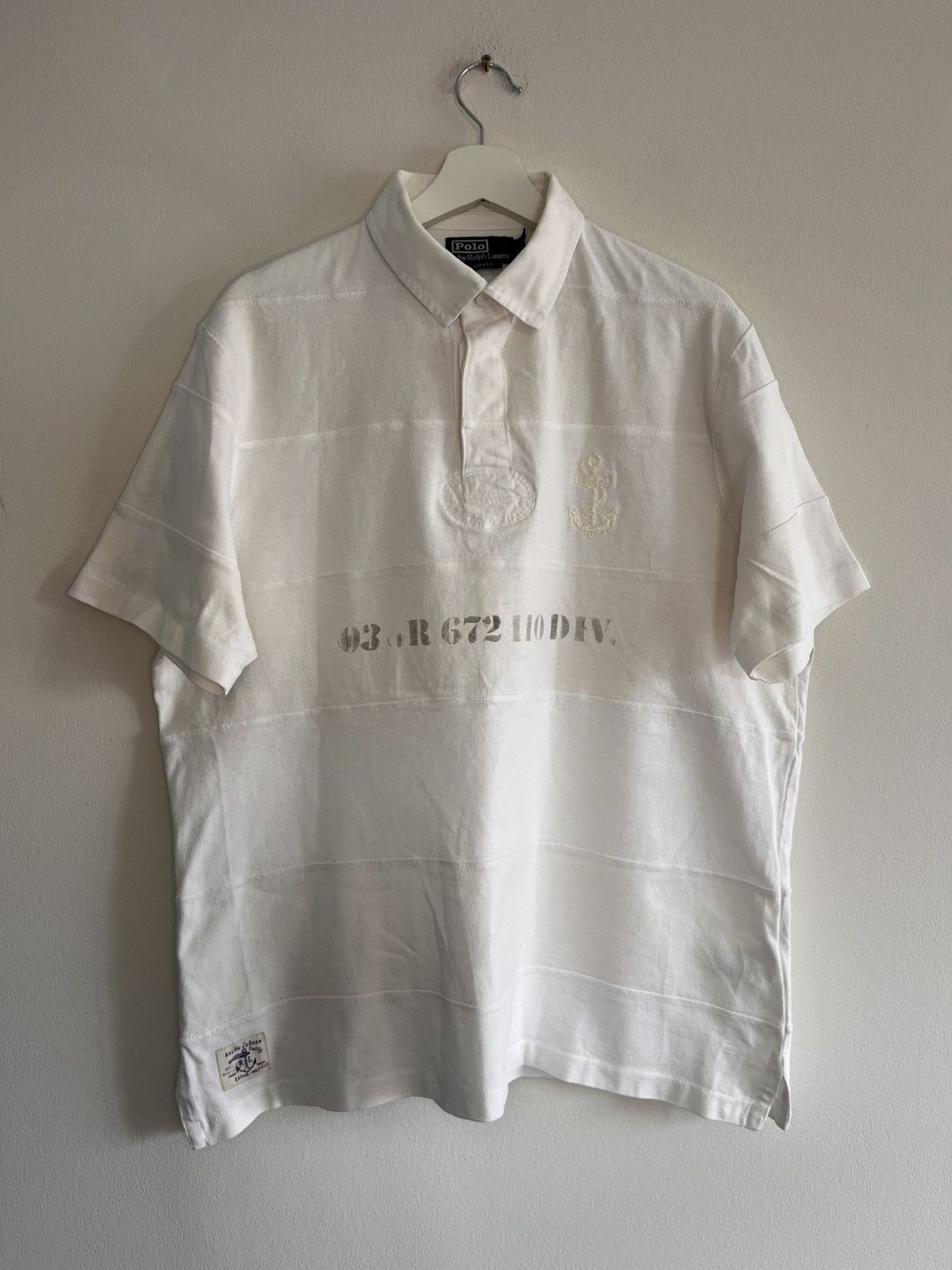 Polo Ralph Lauren Ralph Lauren - Patchwork Marine Polo Size US L / EU 52-54 / 3 - 1 Thumbnail