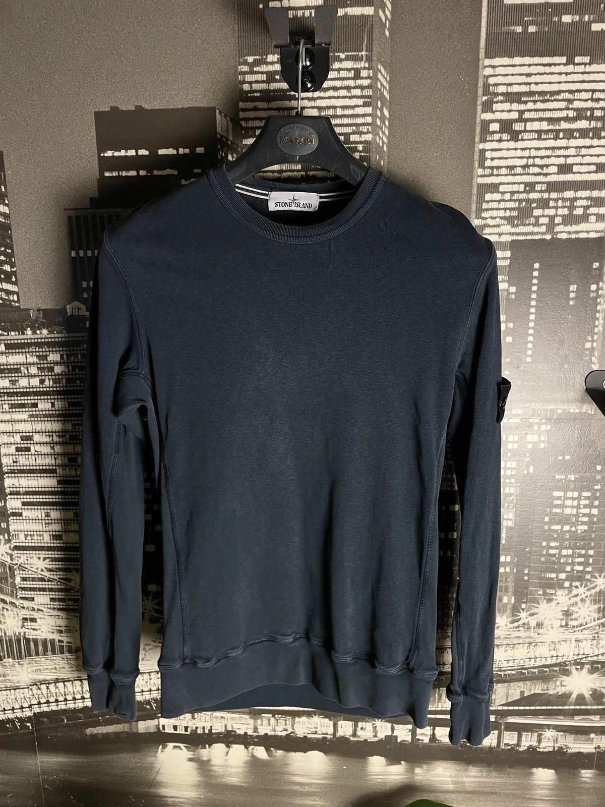 Stone Island Crewneck Stone Island Navy Blue Size US M / EU 48-50 / 2 - 1 Thumbnail