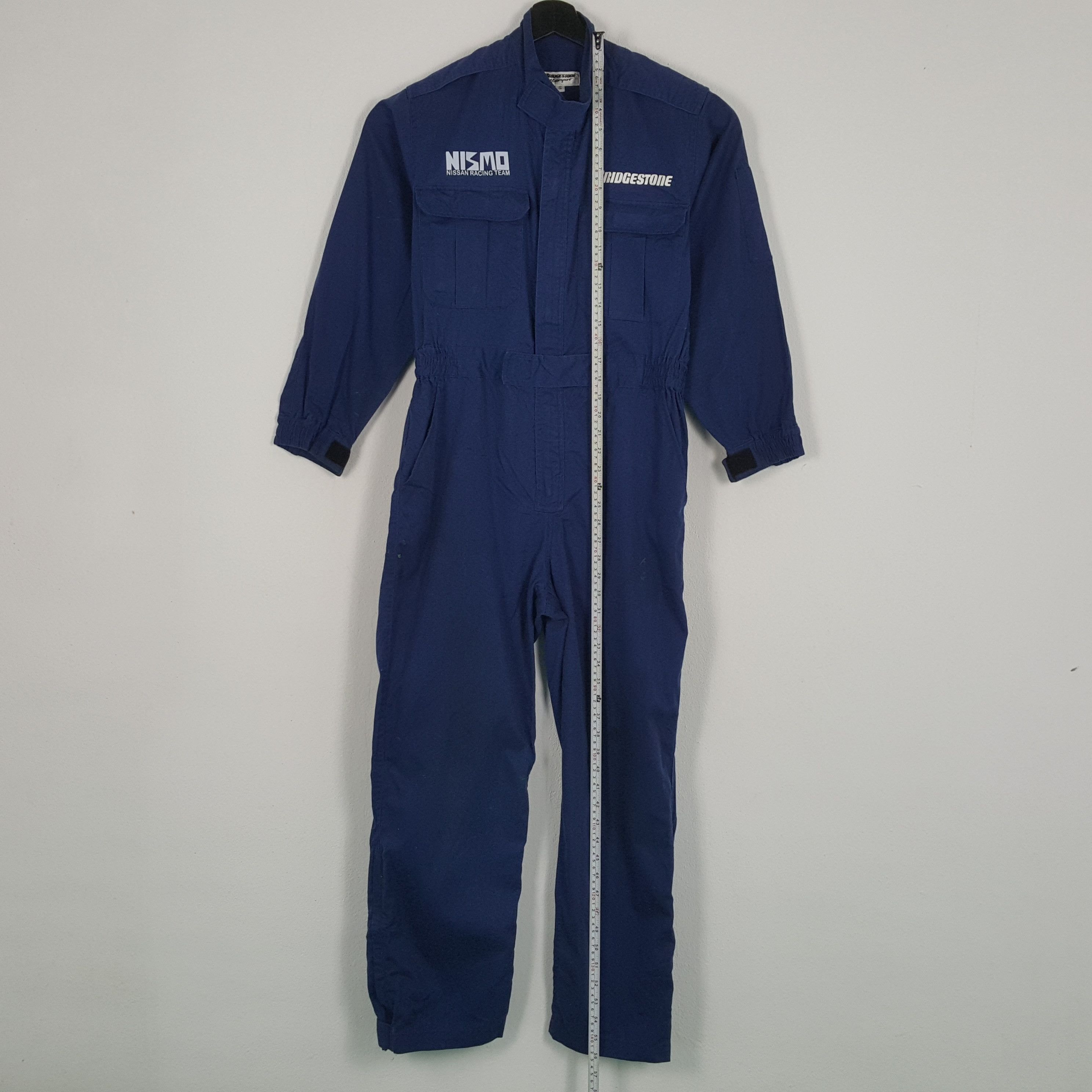 Vintage BRIDGESTONE NISMO NISSAN ARCING TEAM Custom Coverall Jacket Size US S / EU 44-46 / 1 - 7 Thumbnail