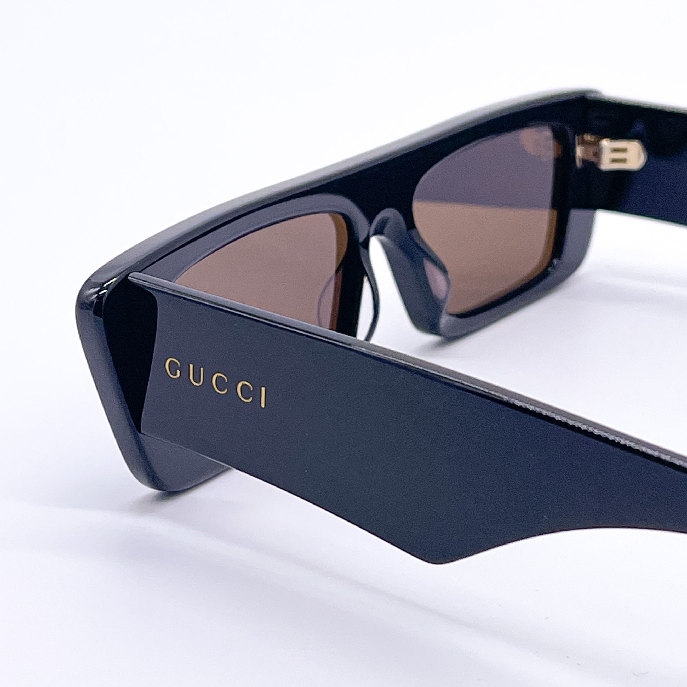 Gucci NEW GUCCI UNISEX BLACK SUNGLASSES GUCCI GG1331S 002 Size ONE SIZE - 7 Thumbnail