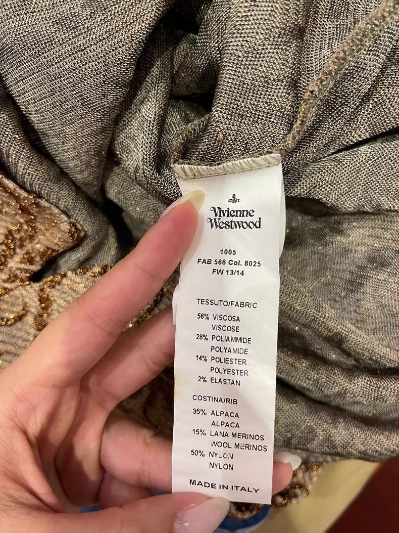 Vivienne Westwood vivienne westwood Gold Label anti-war call for peace gold Size S / US 4 / IT 40 - 8 Thumbnail
